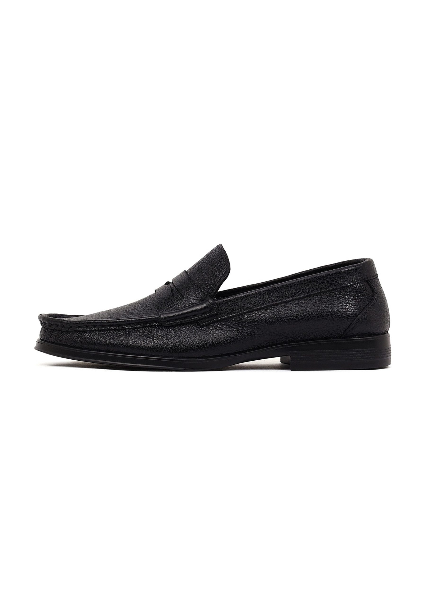 Derimod Lässige Loafer aus Leder Loafer Echtes Leder, Lederfutter, EVA-Sohle, Slip-On, Zeitloser Stil