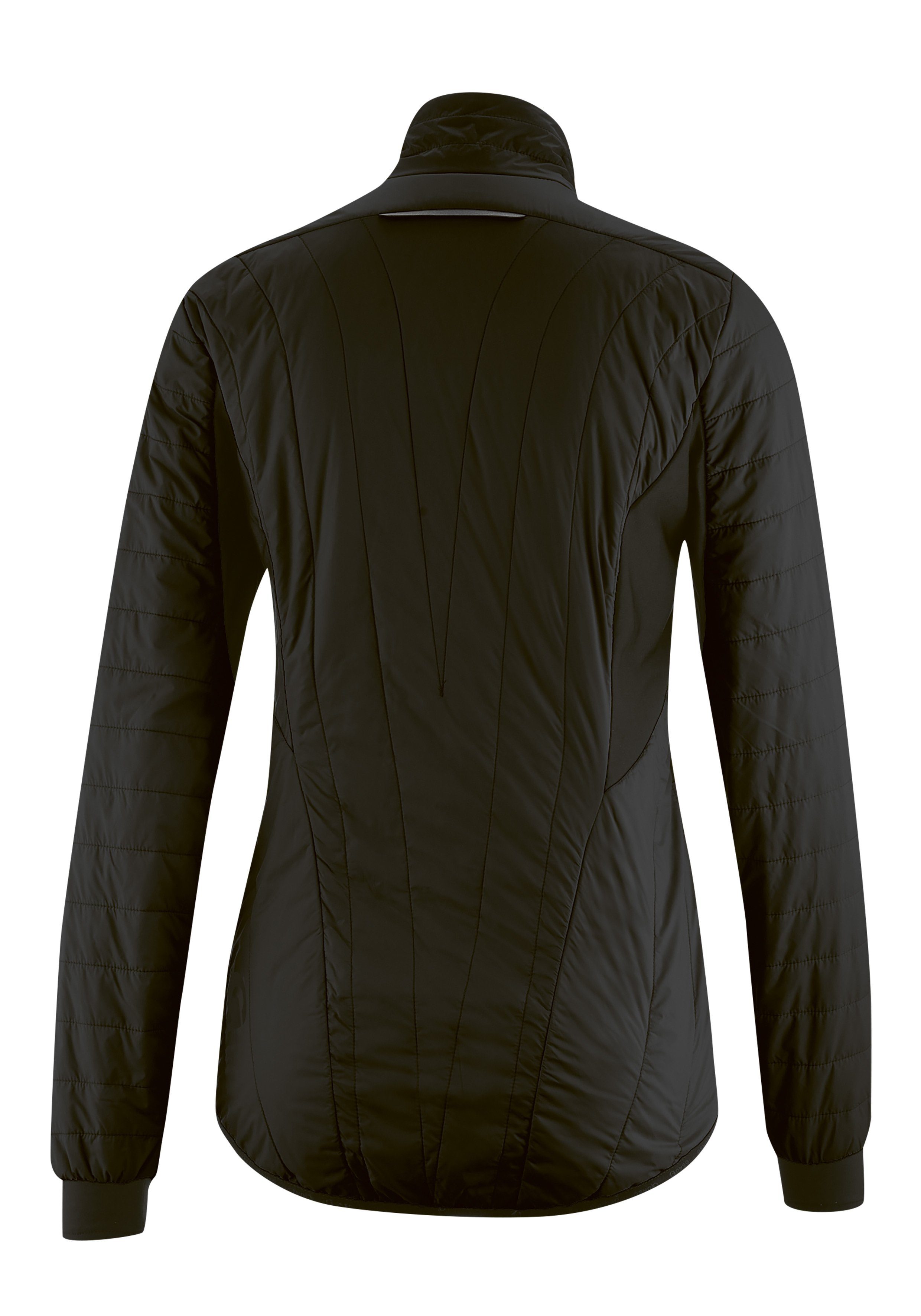 Gonso Fahrradjacke Teixeira Damen Primaloft-Jacke, winddicht atmungsaktiv und warm, schwarz