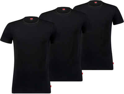 Levi's® T-Shirt (Packung, 3-tlg) LEVIS MEN SOLID CREW 3P ECOM