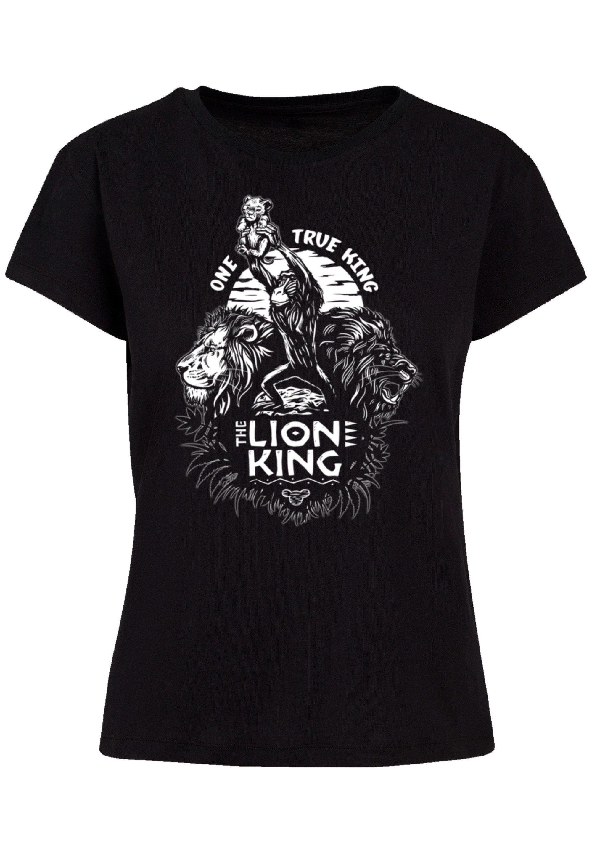 F4NT4STIC T-Shirt König Disney True Qualität One King Premium Löwen der