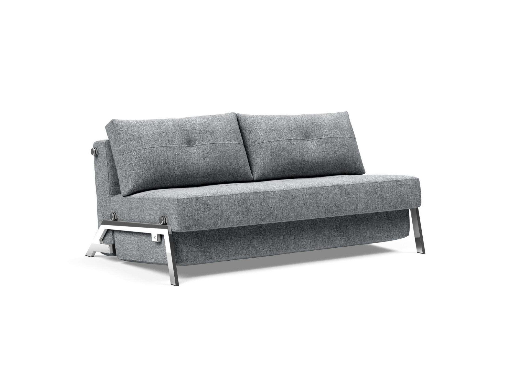 INNOVATION LIVING ™ Schlafsofa Cubed Klappsofa, hochwertige Schlaffunktion, Design und extra Komfort, Frontauszug, sehr platzsparend, abgewinkelt Sitzen, waagerecht liegen