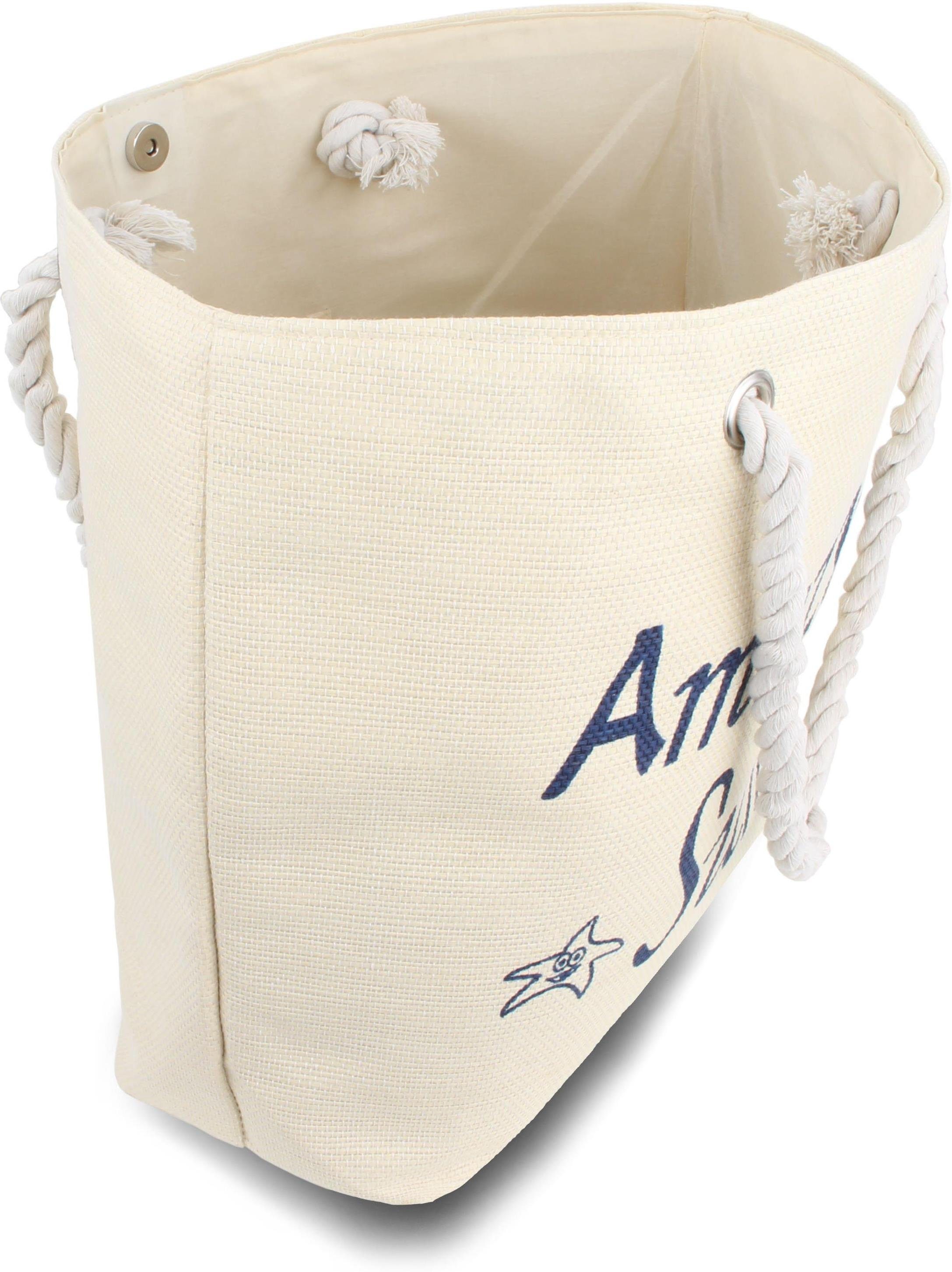 Schultertasche normani Sommer-Umhängetasche, Amazing als White Summer Strandtasche tragbar Henkeltasche Strandtasche, Bequeme