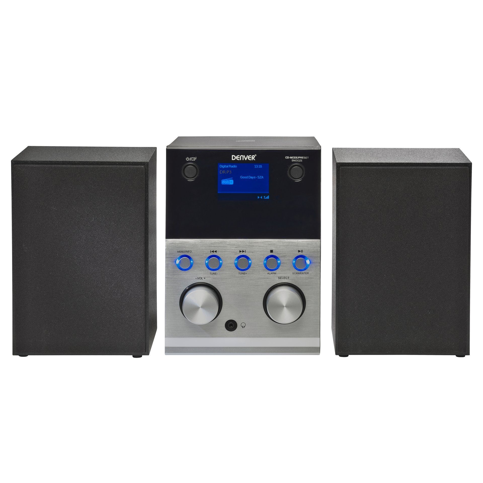 Denver »Mini-Stereoanlage MDA-260« Stereo-CD Player (FM/UKW, DAB+,  CD-Spieler, AUX In, USB, Bluetooth-Funktion) online kaufen | OTTO