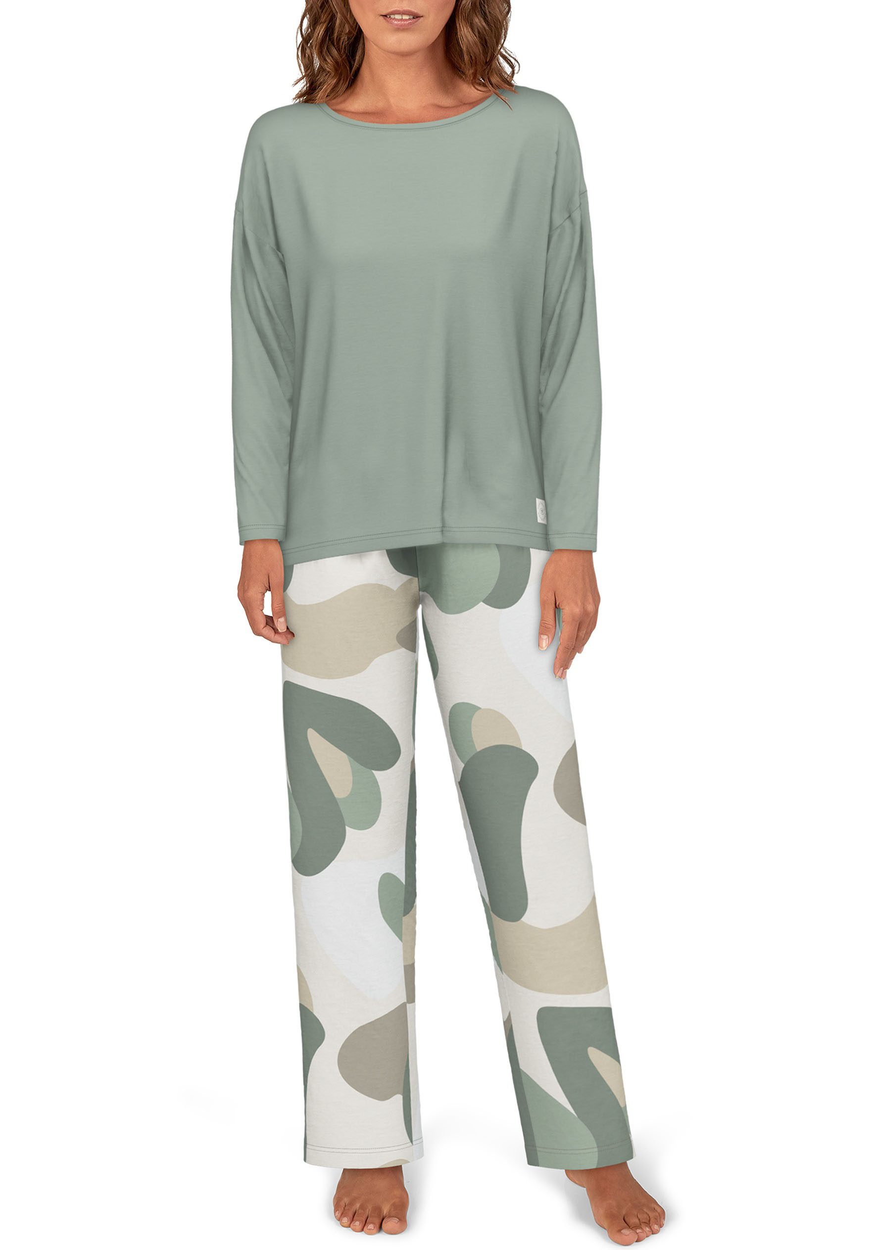 TOM TAILOR Pyjama Positivism (2 tlg) günstig online kaufen