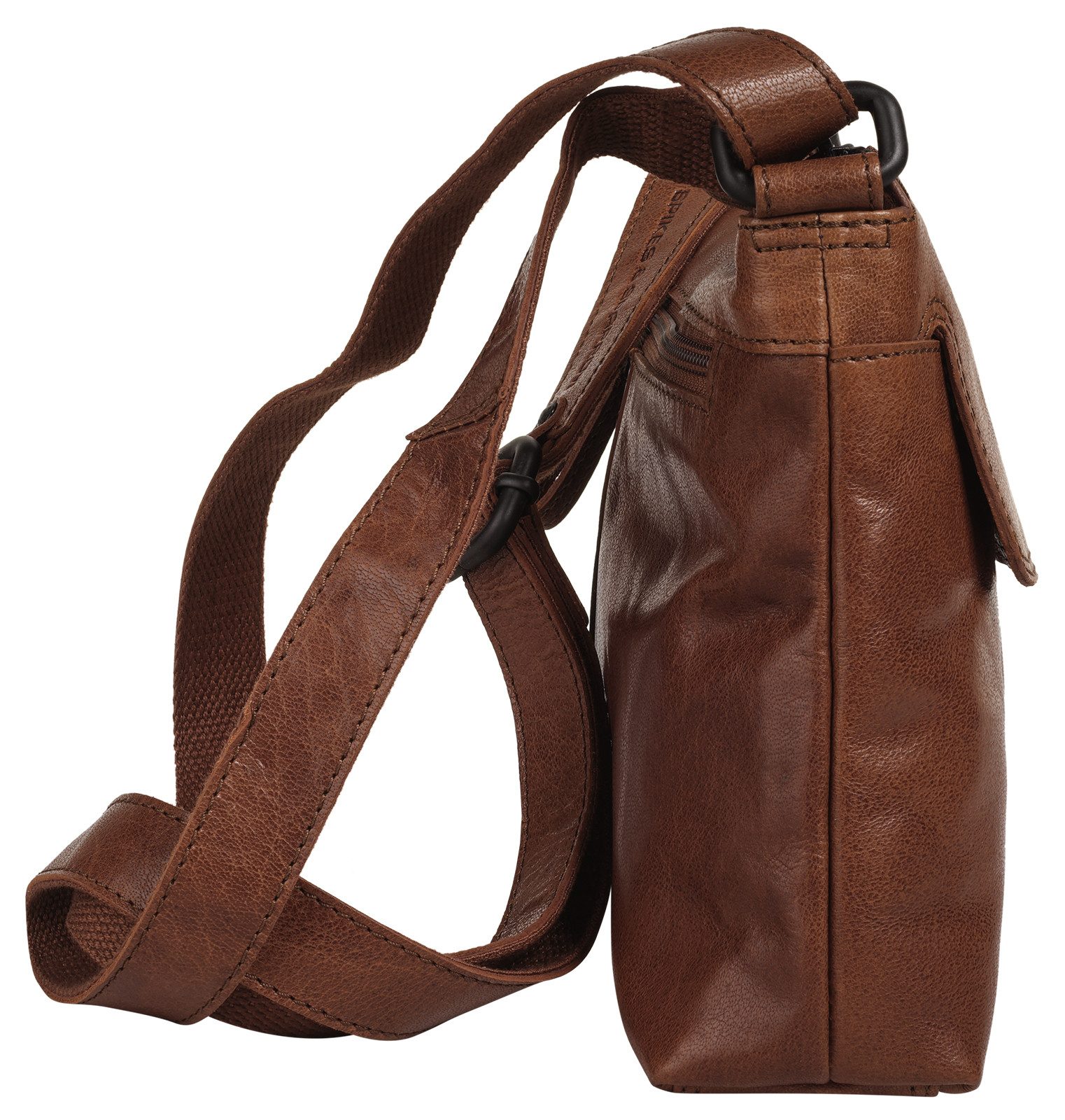 Spikes & Sparrow Umhängetasche, echt Leder