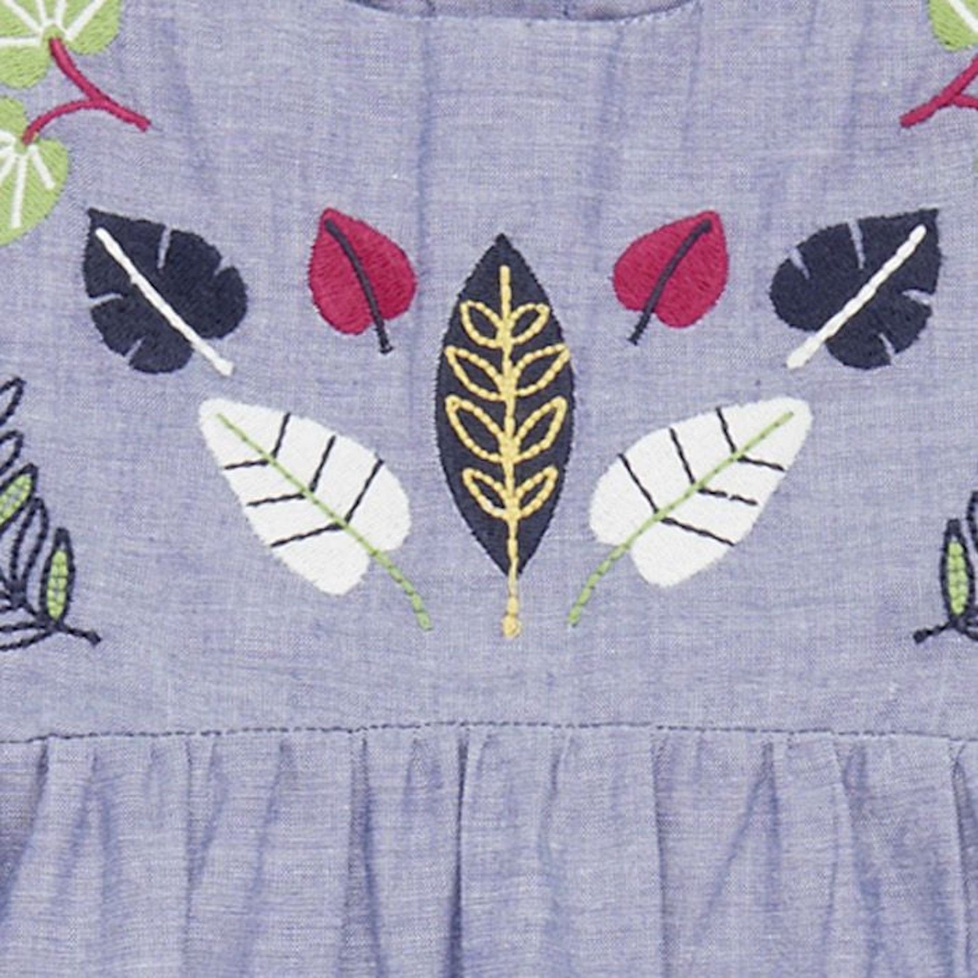 Organics A-Linien-Kleid Sense mit Kleid Sense Organics Stickerei Chana