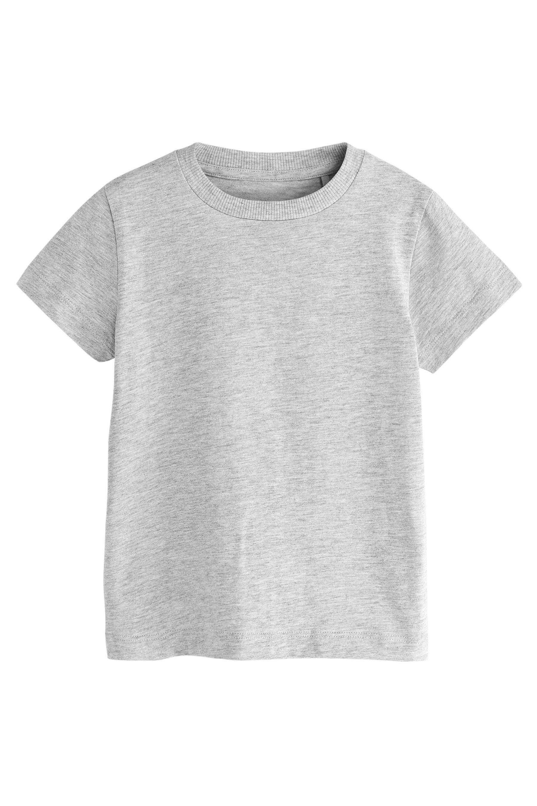 Next T-Shirt Kurzärmelige Black/White 3er-Pack (3-tlg) Figurenmotiv, mit T-Shirts Slogan