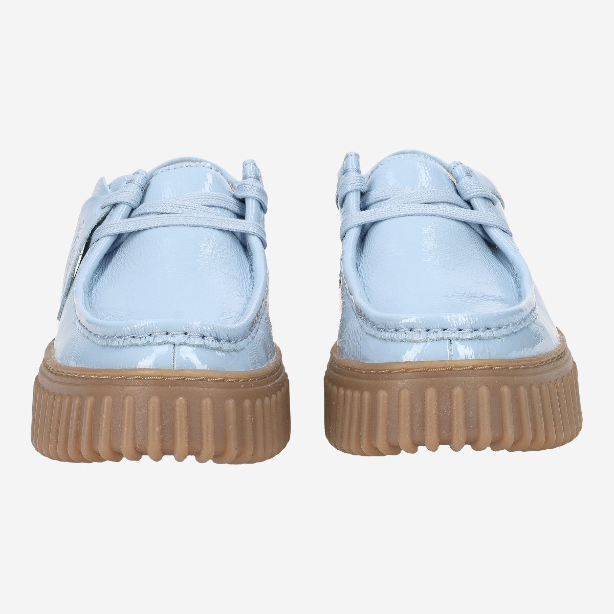Clarks Clarks Torhill Bee 26186669 4, Schnürschuhe, Blau, hell, Damen Schnürschuh