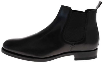 Sendra Boots 10615 Herren Chelsea Boots Schwarz Stiefelette Rahmengenäht