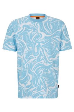 BOSS ORANGE T-Shirt Te_Ocean mit Rundhalsausschnitt