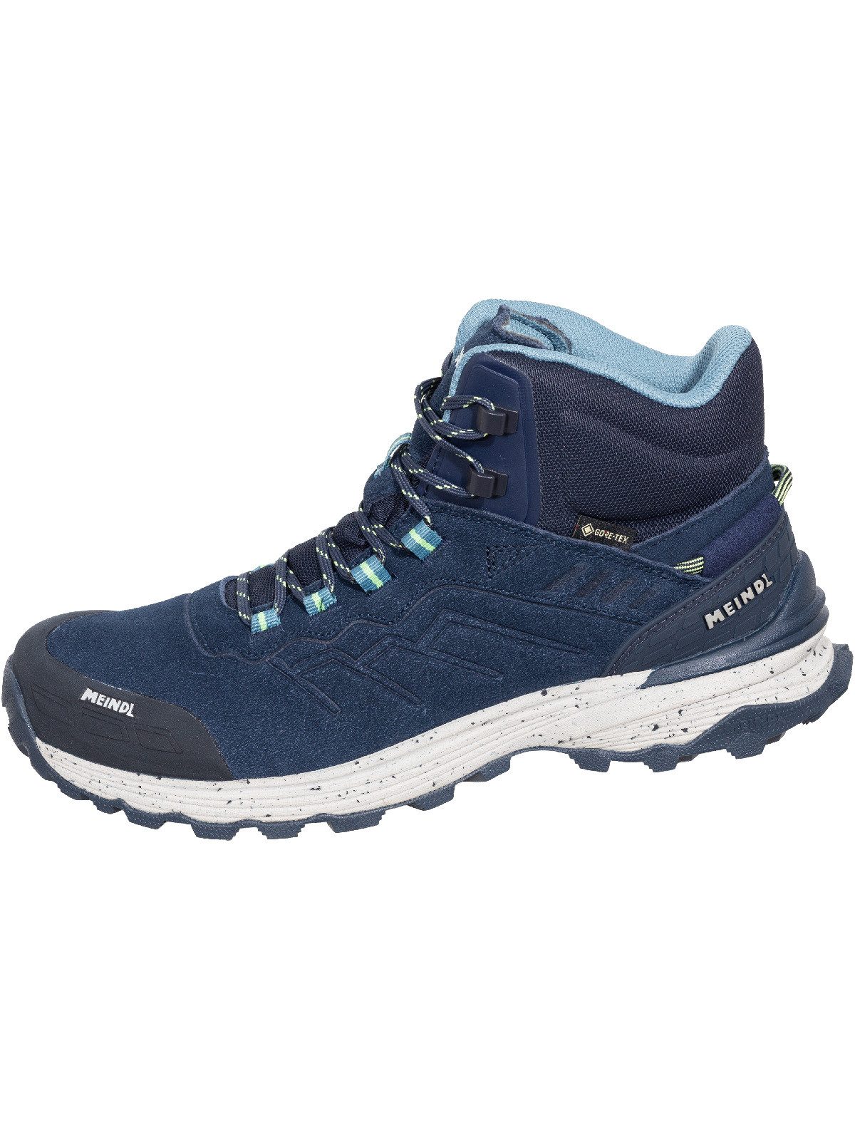 Meindl Meindl Dallas Lady Mid GORE-TEX marine/lemon Wanderschuh GORE-TEX® – Winddicht, wasserdicht und atmungsaktiv