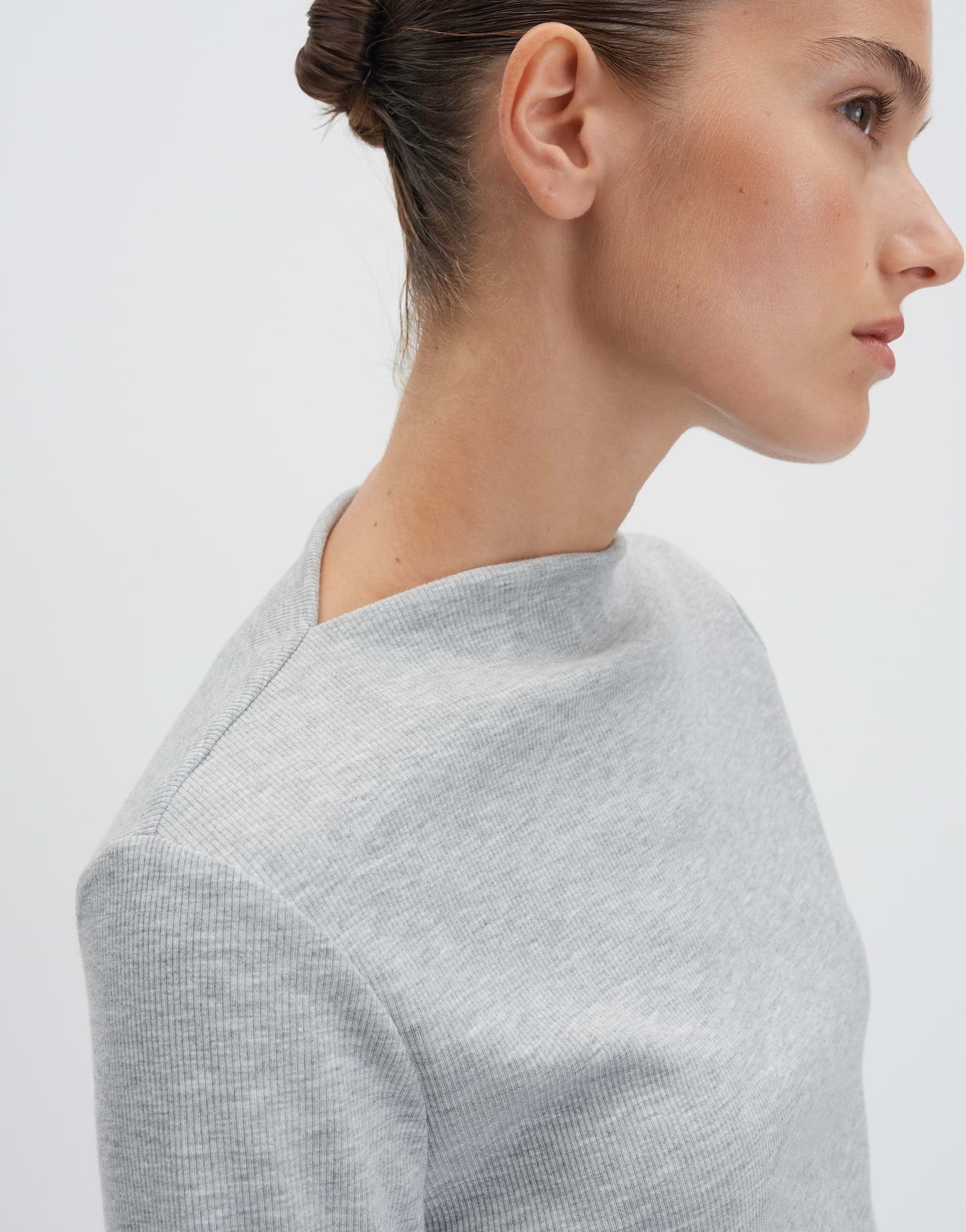 someday Longsleeve KELEA mit feiner Rippstruktur Slim Longsleeve mit feiner Rippstruktur, schmale Passform