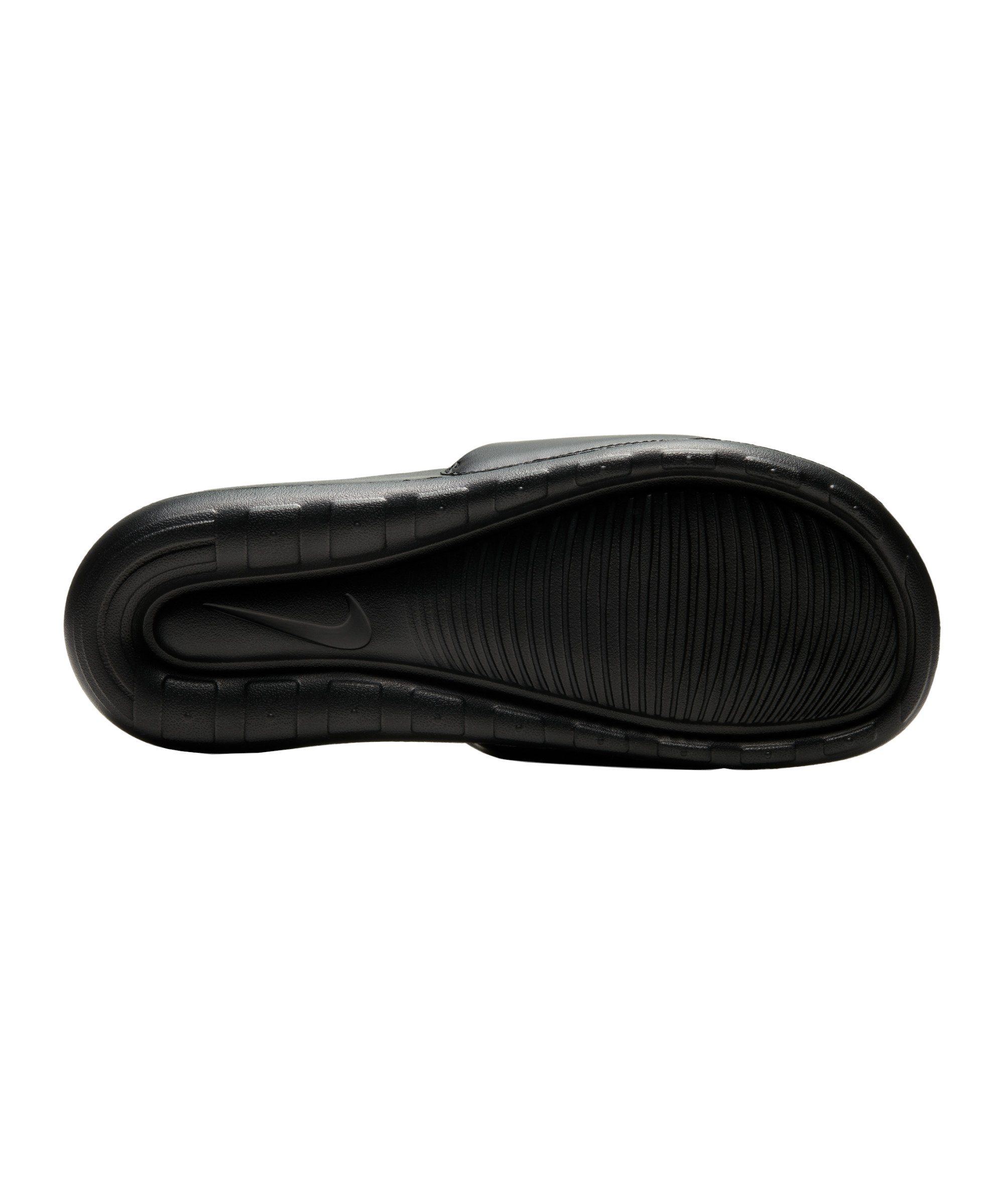 One Sportswear Victori Nike Badelatsche Slide schwarzschwarz Pantolette