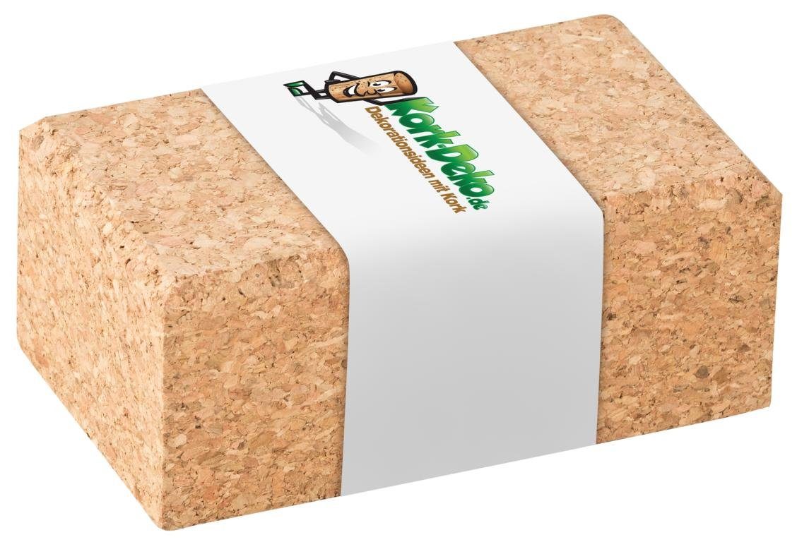 Kork-Deko.de Kantenschleifer Kantenschleifer Schleifklotz aus Kork als Halter für Schleifpapier