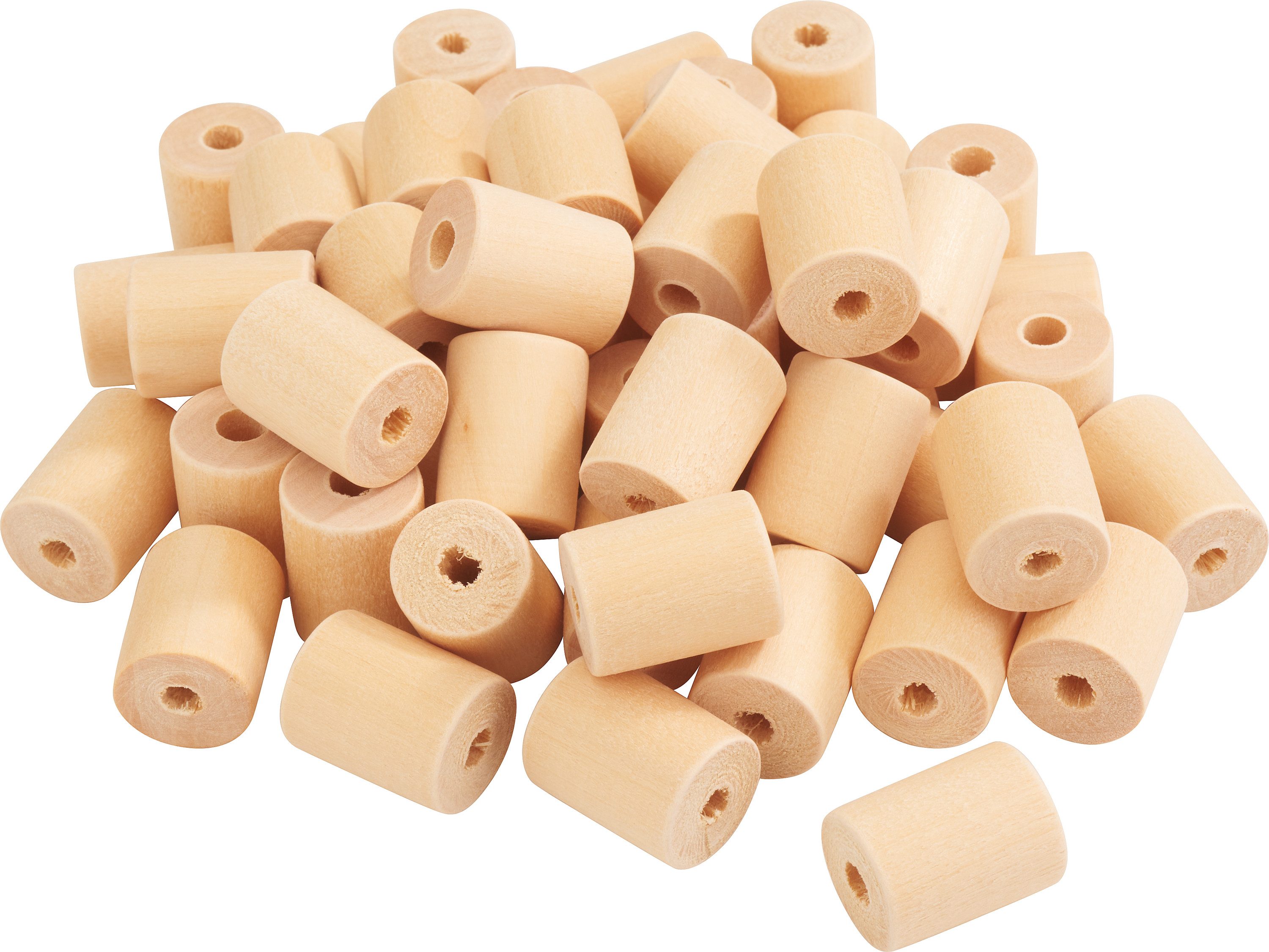 VBS XXL Bastelperlen Rolle, (50-tlg), 50 Stück, Ø 1,5 cm