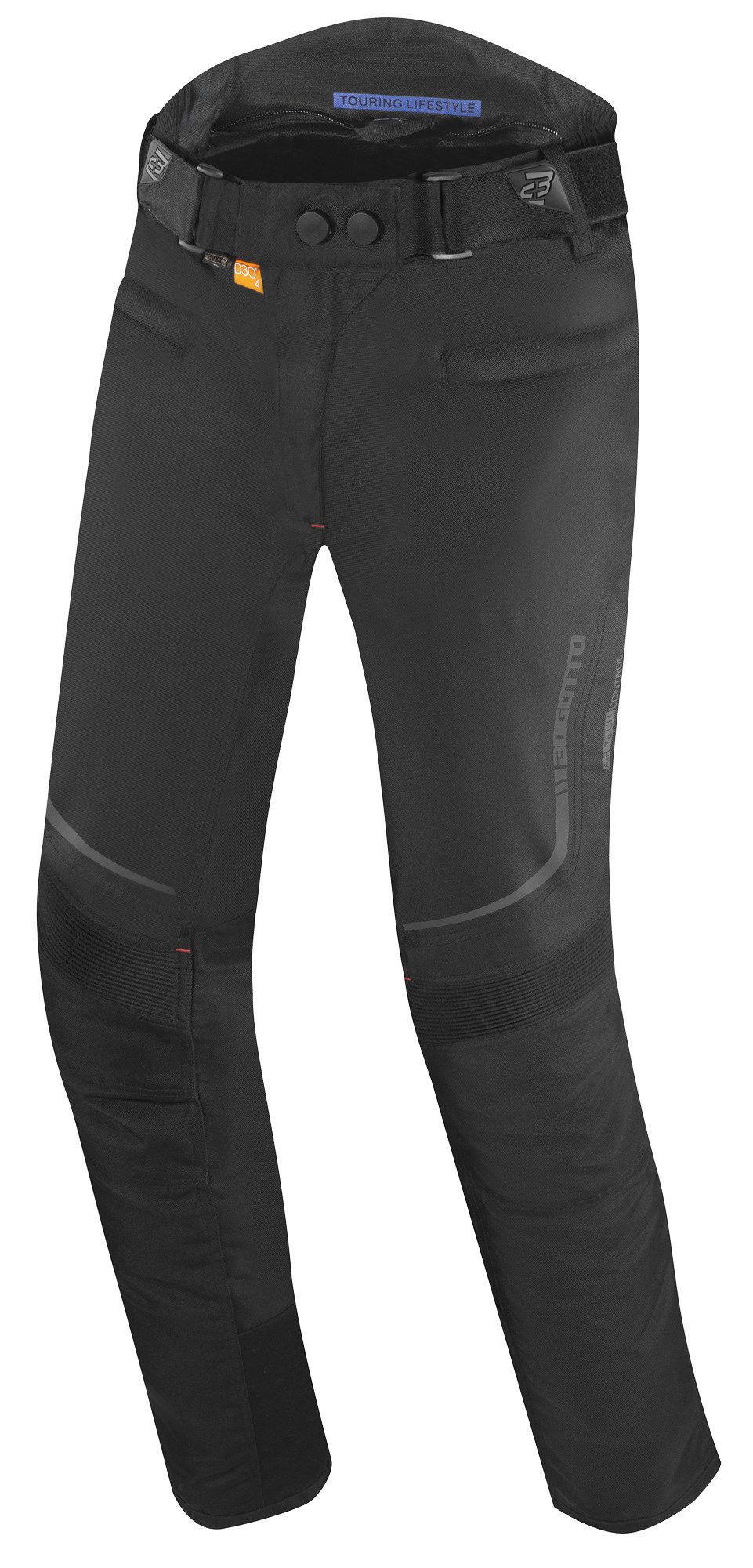 Bogotto Motorradhose Azury 2in1 wasserdichte Damen Motorrad Textilhose 2-Lagen-Laminat,Verbindungsreißverschluss,Knieprotektoren enthalt