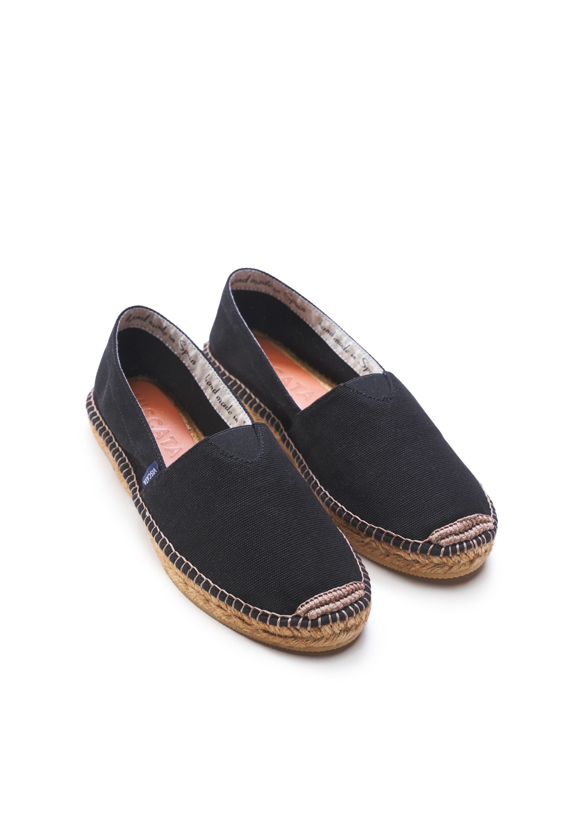 VISCATA Barceloneta Espadrille aus Baumwolle und Natur-Jute hergestellt