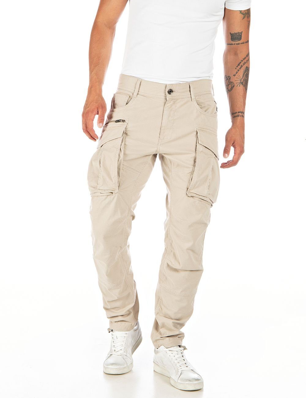 Replay Cargohose COMFORT mit 015 Stretch Desert COTTON TWILL