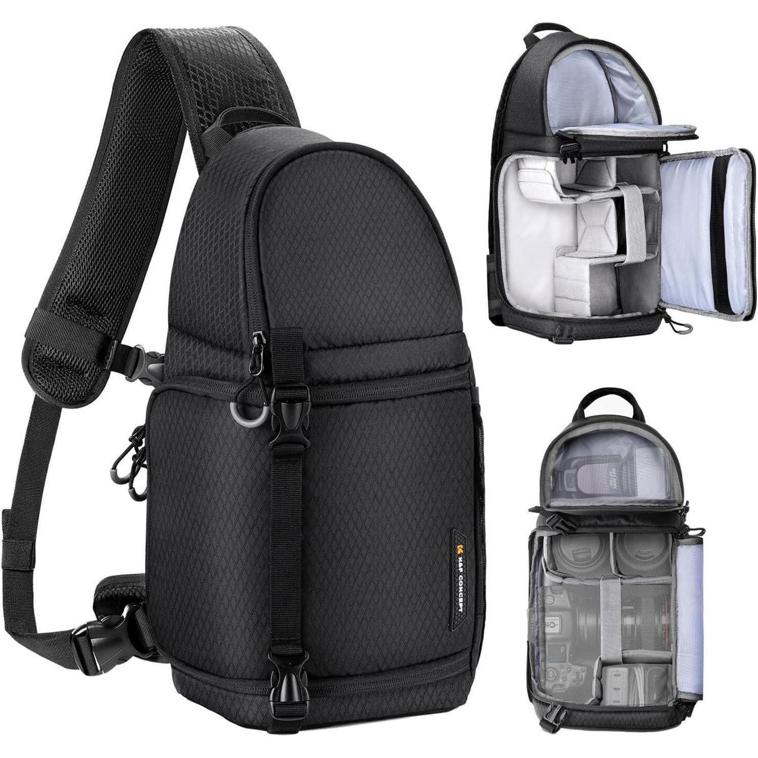 Kameratasche Kamera Umhängetasche Foto Rucksack Regenschutz Schwarz 1-alle Schwarz