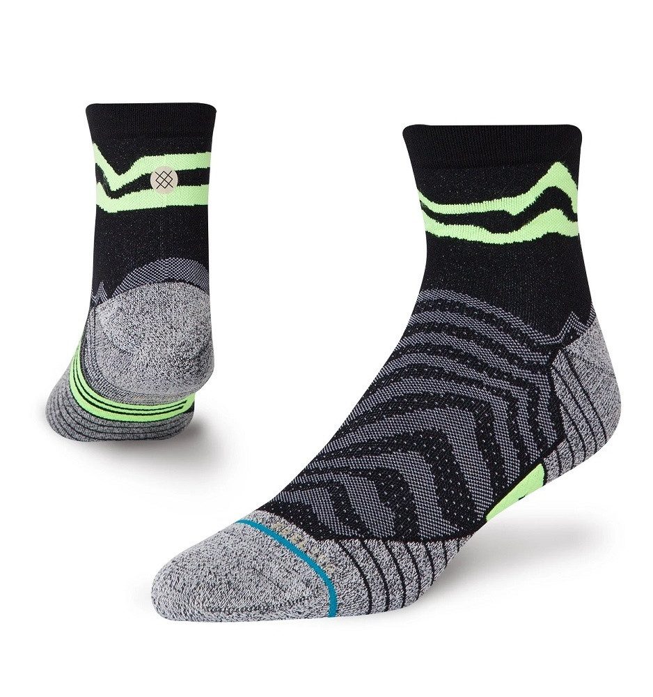 Stance Laufsocken Ankle Serrano Quarter schwarz - 1 Paar