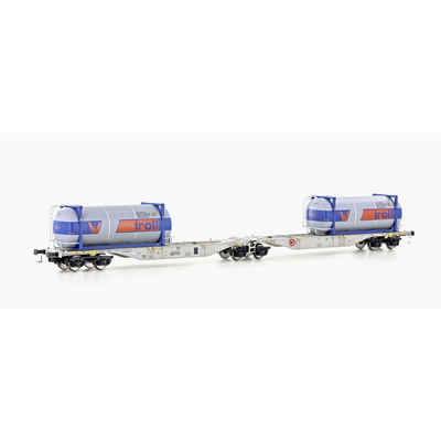 Mehano Güterwagen Mehano 90662 H0 Containerwagen Sggmrss'90 Troll der ÖBB ÖBB