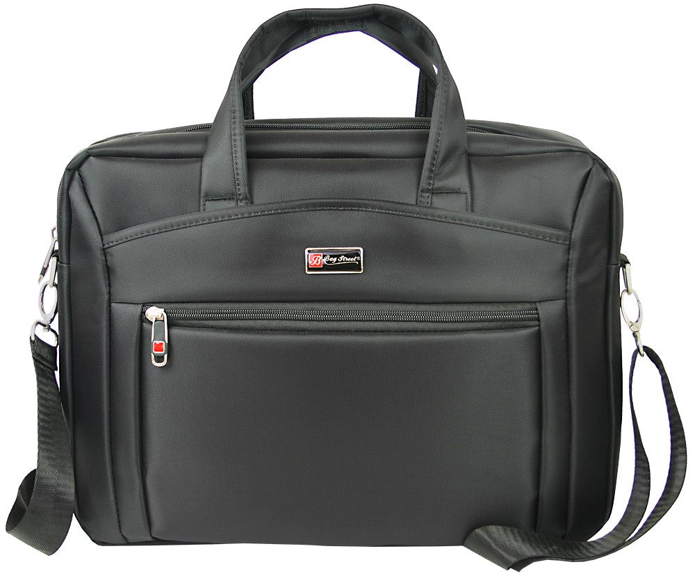 BAG STREET INTERNATIONAL Laptoptasche Business Arbeitstasche mit Laptopfach 15" Zoll gepolstert viele Fächer, 2 geräumige Hauptfächer