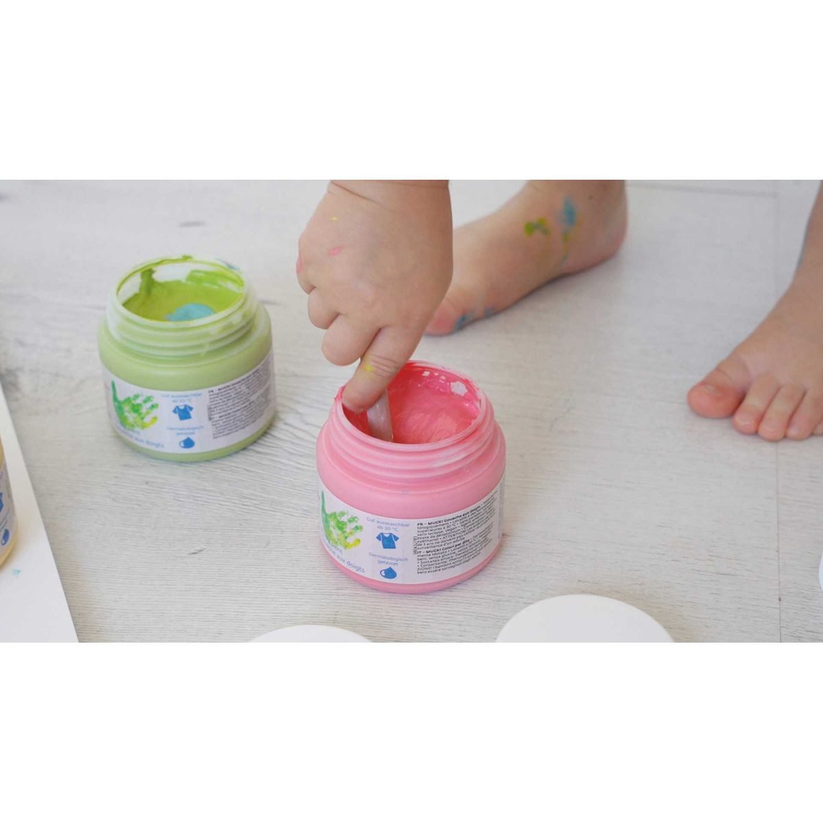 C. KREUL Fingerfarbe KREUL Fingerfarben MUCKi Softie 6x150ml