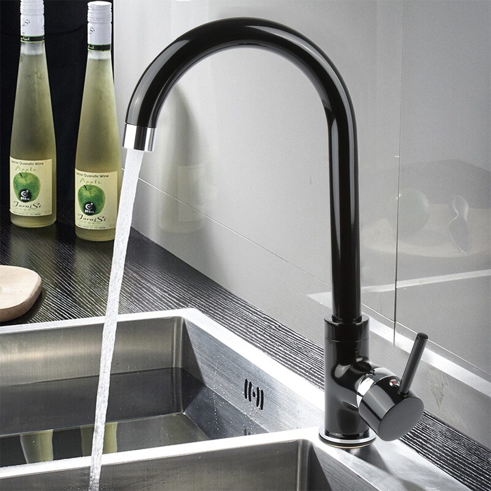 JEOBEST Küchenarmatur Spültischarmatur Mischbatterie Küche 360°Drehbar Küch günstig online kaufen