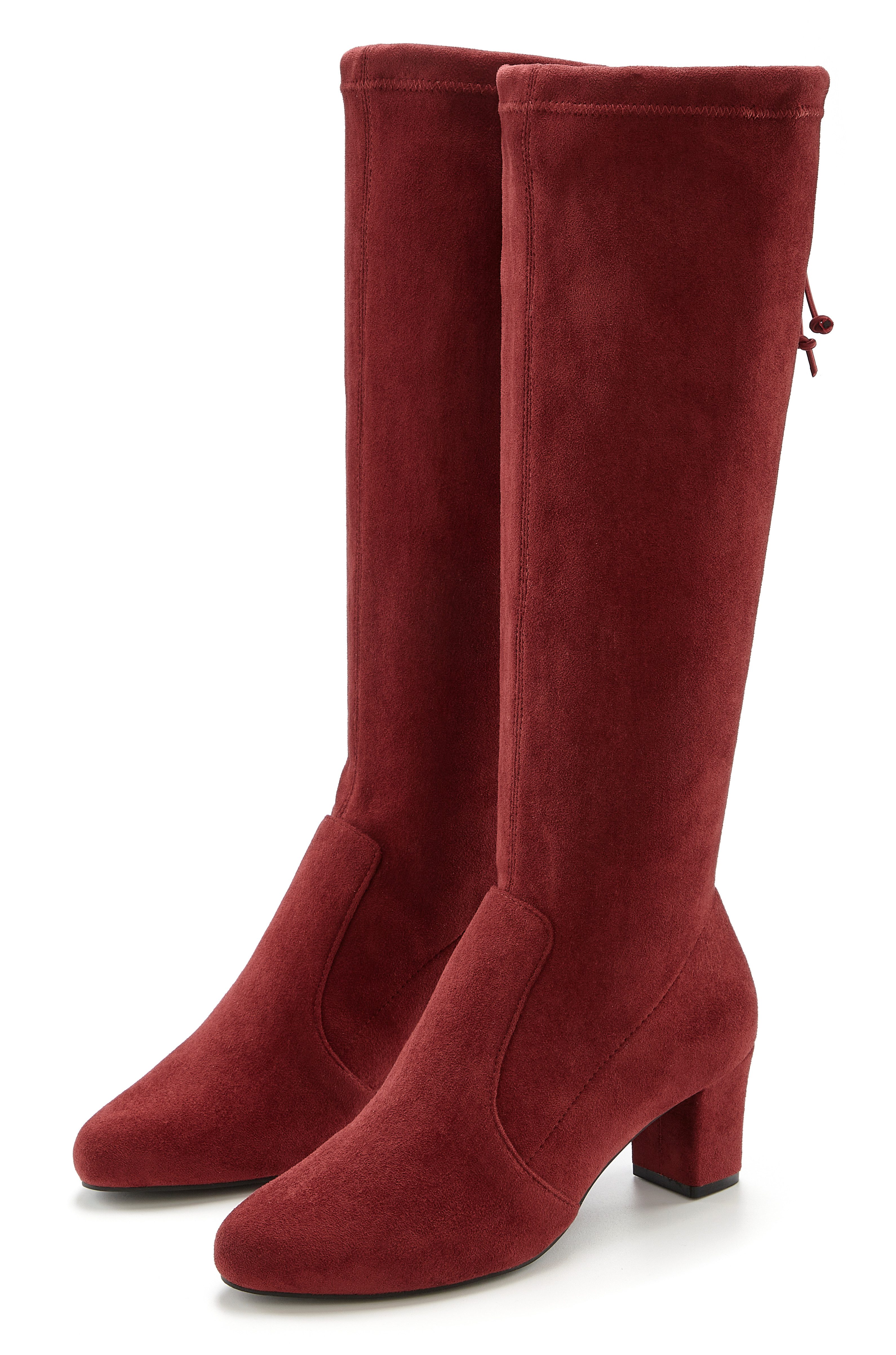 LASCANA Schlupfstiefel Schlupfboots, Slouchy Boots, Slip-On, günstig online kaufen