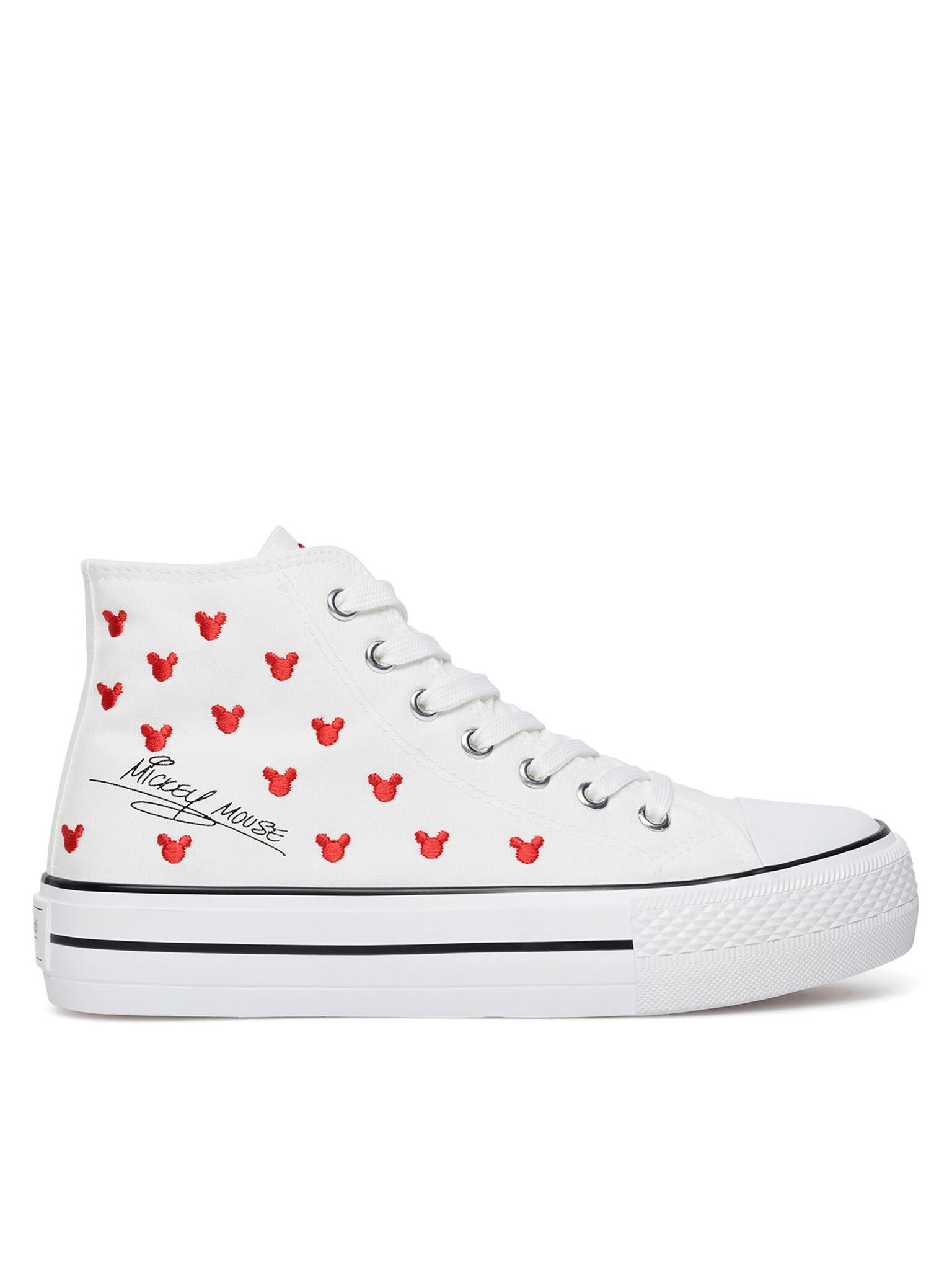 Sneakers aus Stoff SS24-249DSTC WeiĂź Sneaker