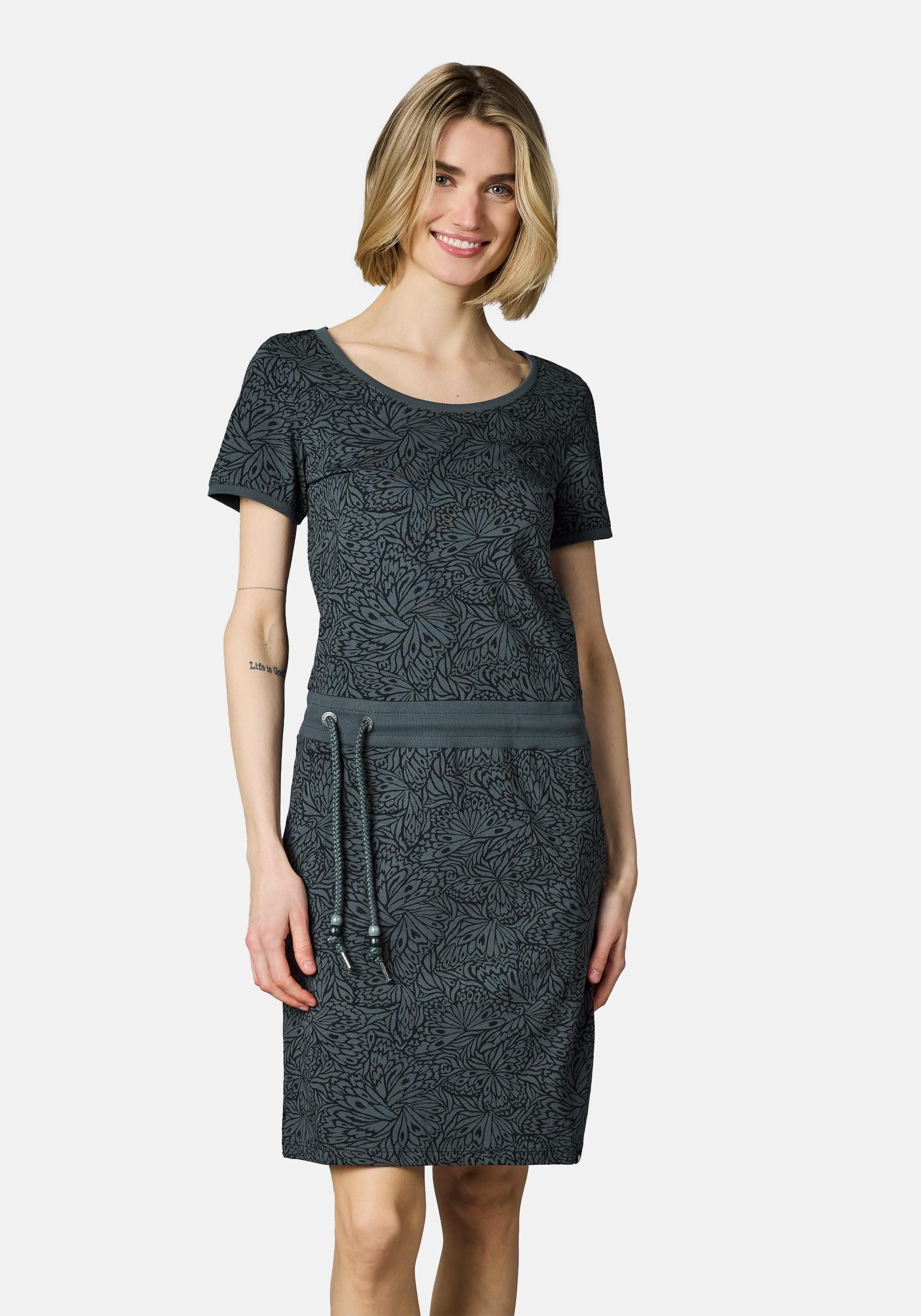 Ragwear Minikleid Baomi Zoo YOUMODO Gemustertes Damen Sommerkleid günstig online kaufen