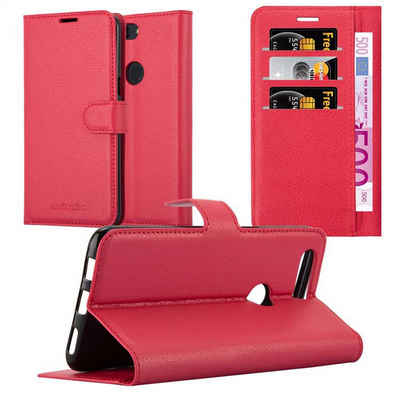 Cadorabo Handyhülle OnePlus 5T OnePlus 5T, Klappbare Handy Schutzhülle - Hülle - mit Standfunktion und Kartenfach