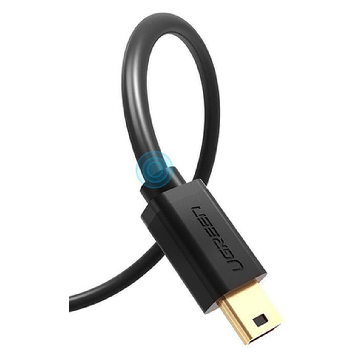 UGREEN Ugreen Kabel USB Mini USB Kabel 480 Mbps 3 m schwarz US132 Smartphone-Ladegerät