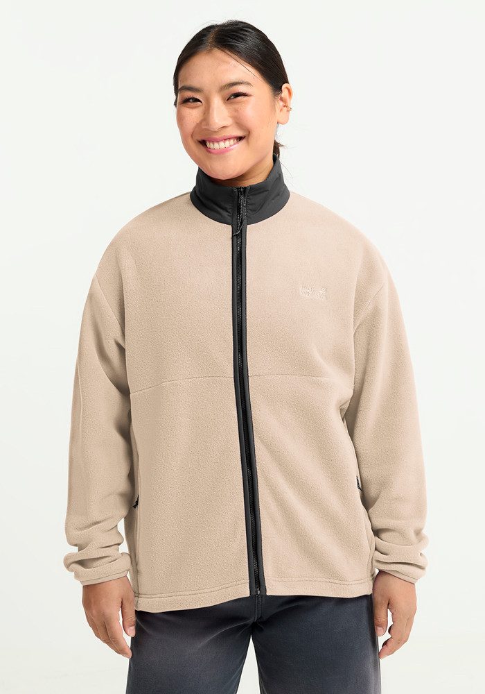 Jack Wolfskin Fleecejacke SUMETRO FZ W Fleecejacke, POLARTEC 200 SERIES, durchgehender Reißverschluss