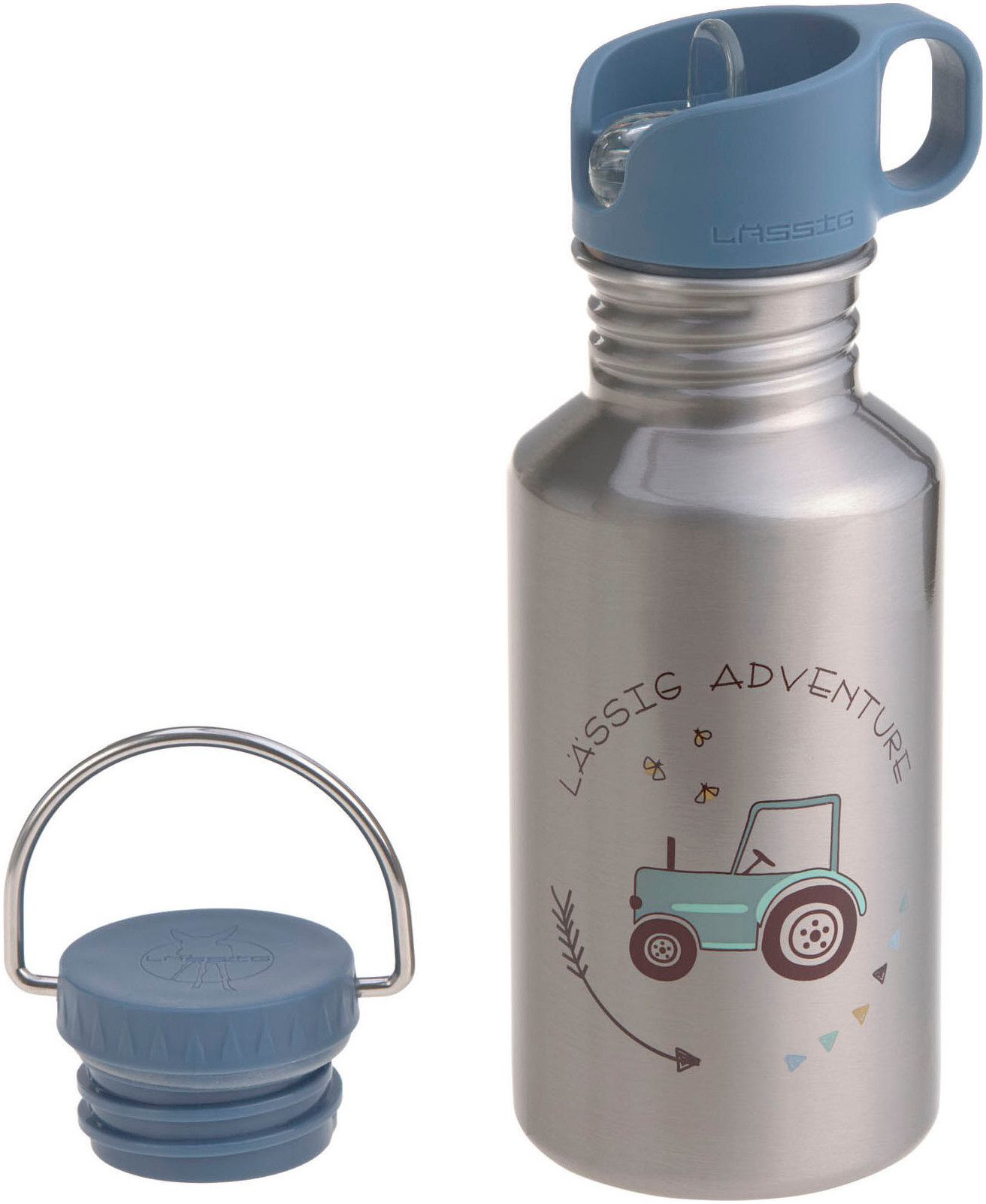LÄSSIG Trinkflasche Adventure, Tractor