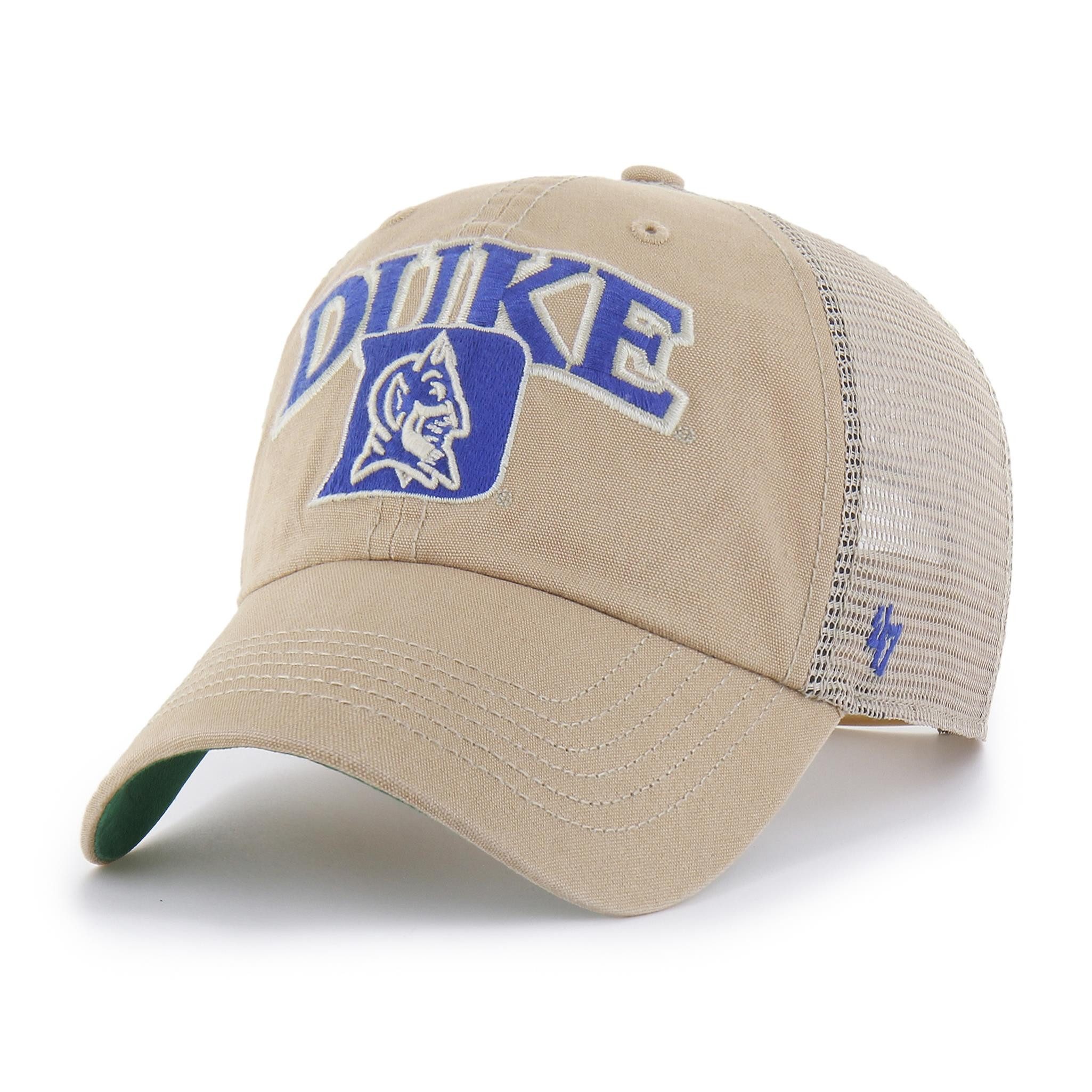'47 Brand Baseball Cap '47 Brand Cap Tuscaloosa '47 CLEAN UP Duke Blue Devils Khaki (Basecap, Basecap, Clean Up Cap, Meshcap)