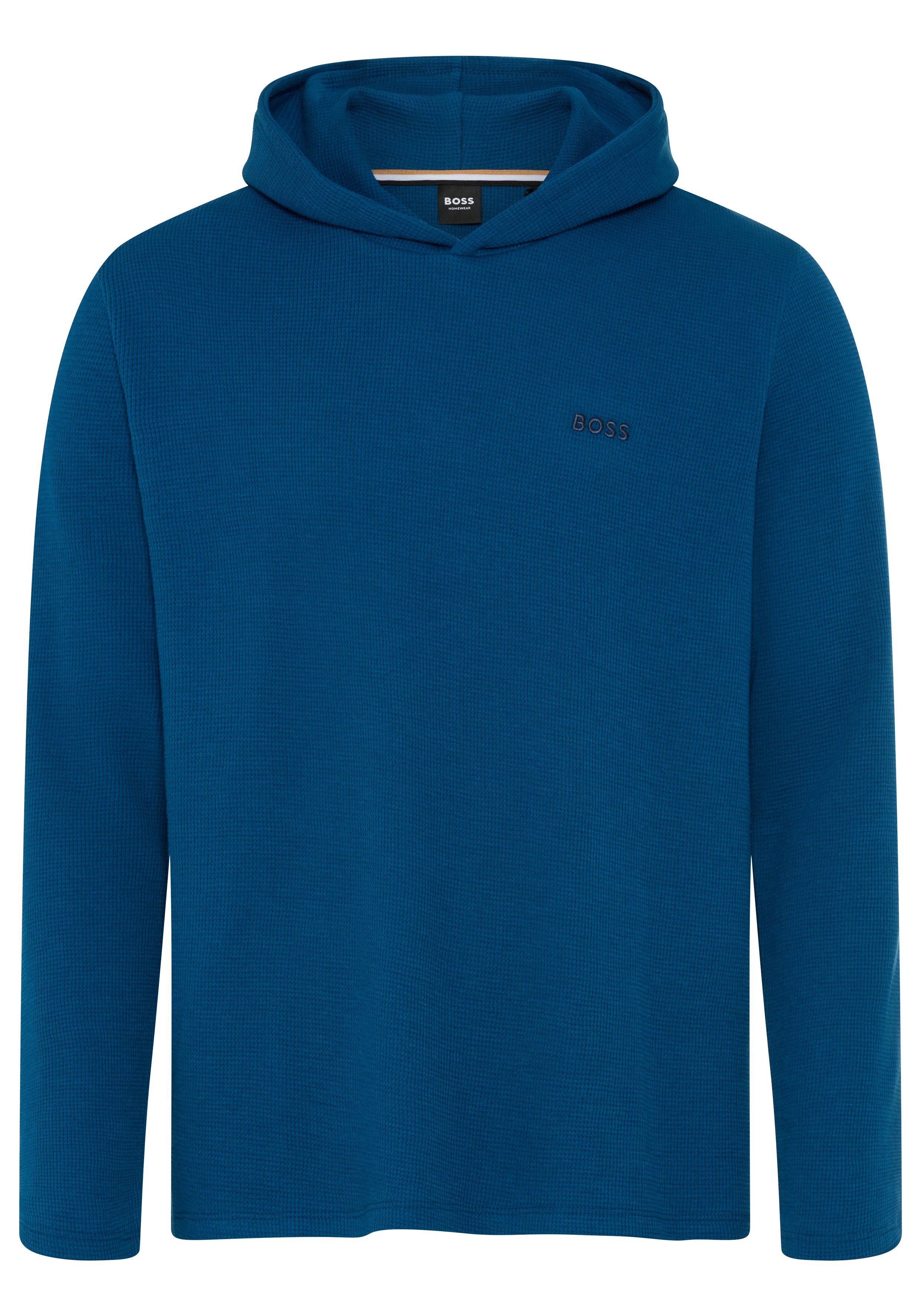 BOSS Hoodie Waffle LS-Shirt H