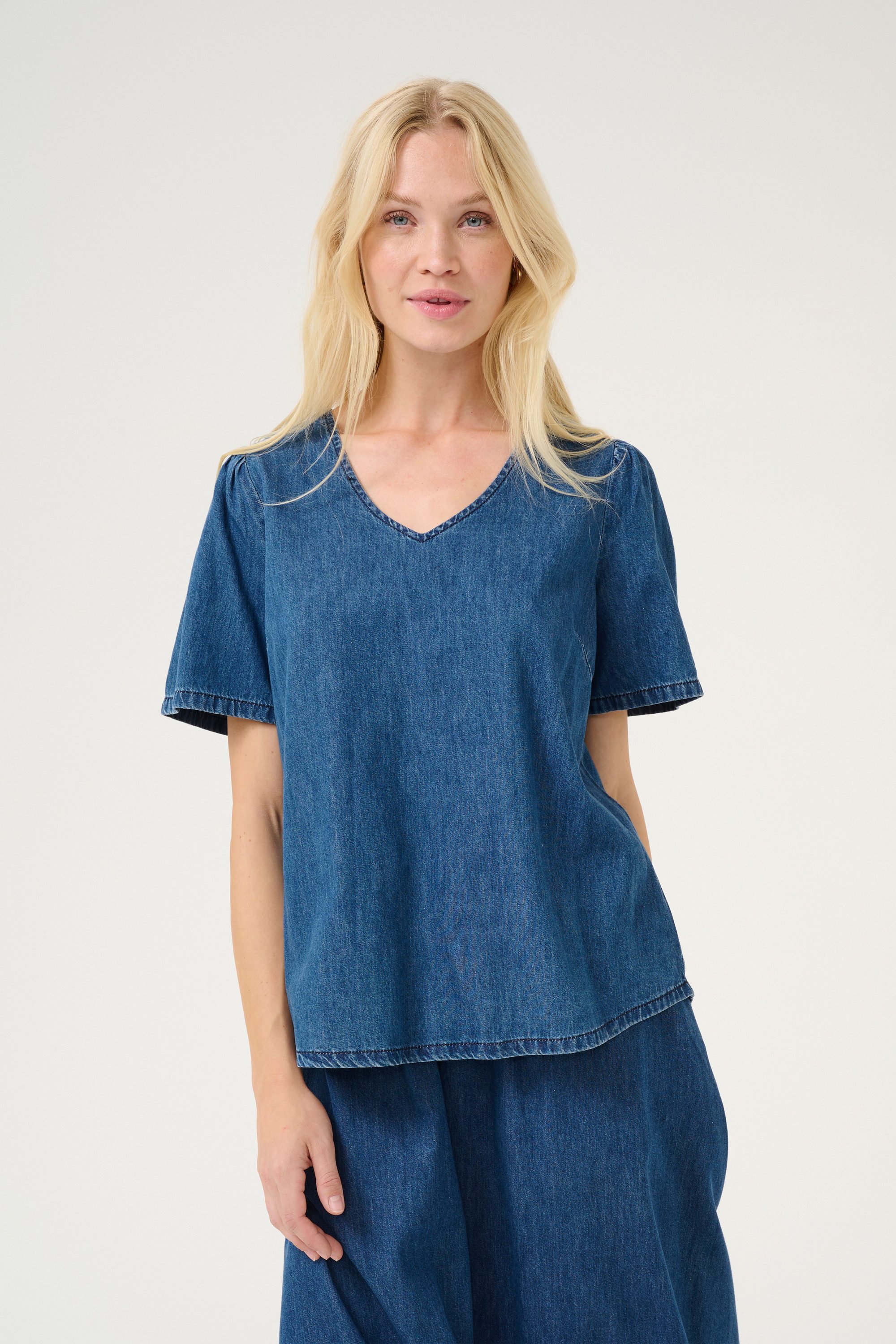 Culture Kurzarmbluse Kurzarm-Bluse CUlivie