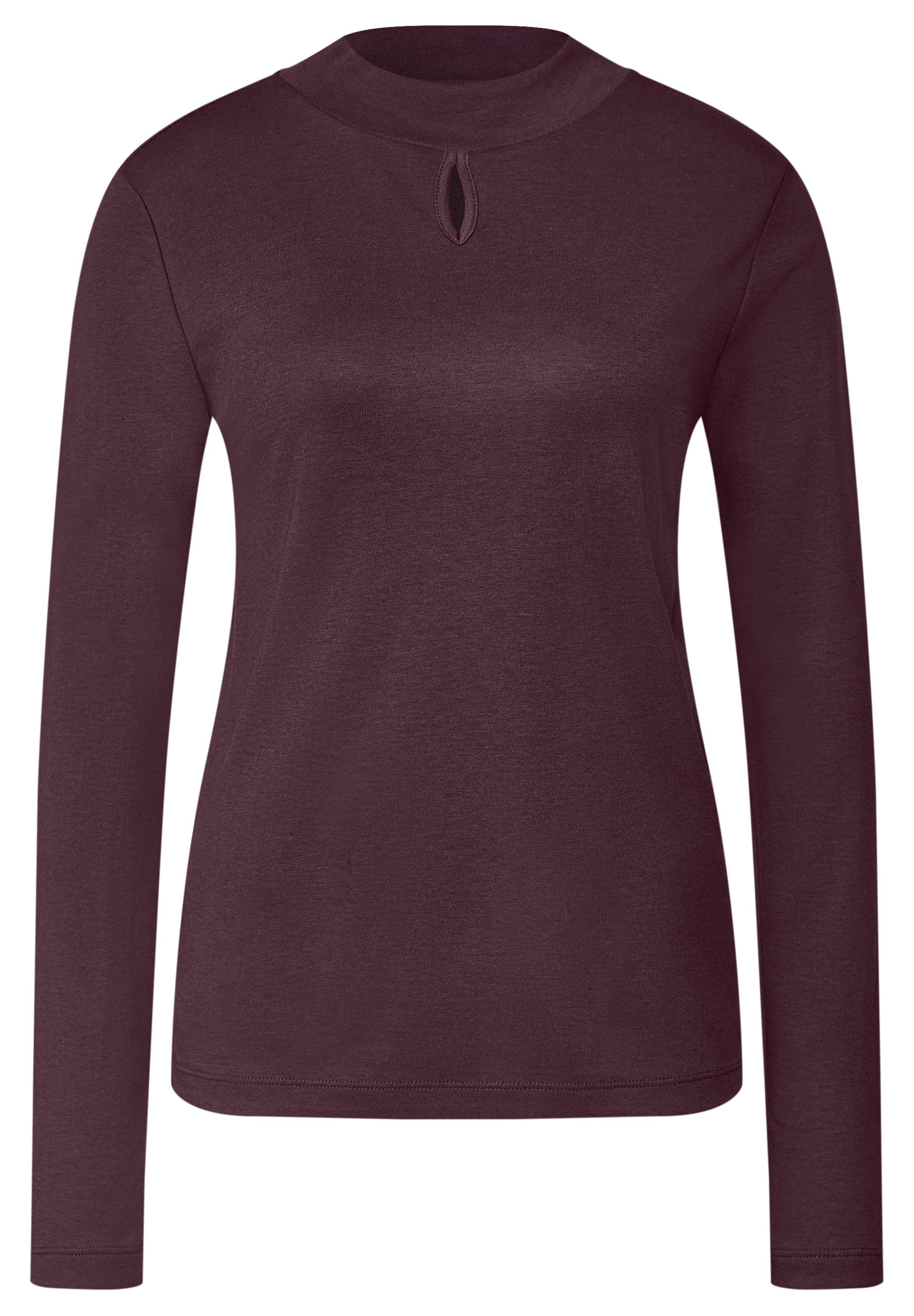STREET ONE Langarmshirt mit Stehkragen – Bild 4 von 5