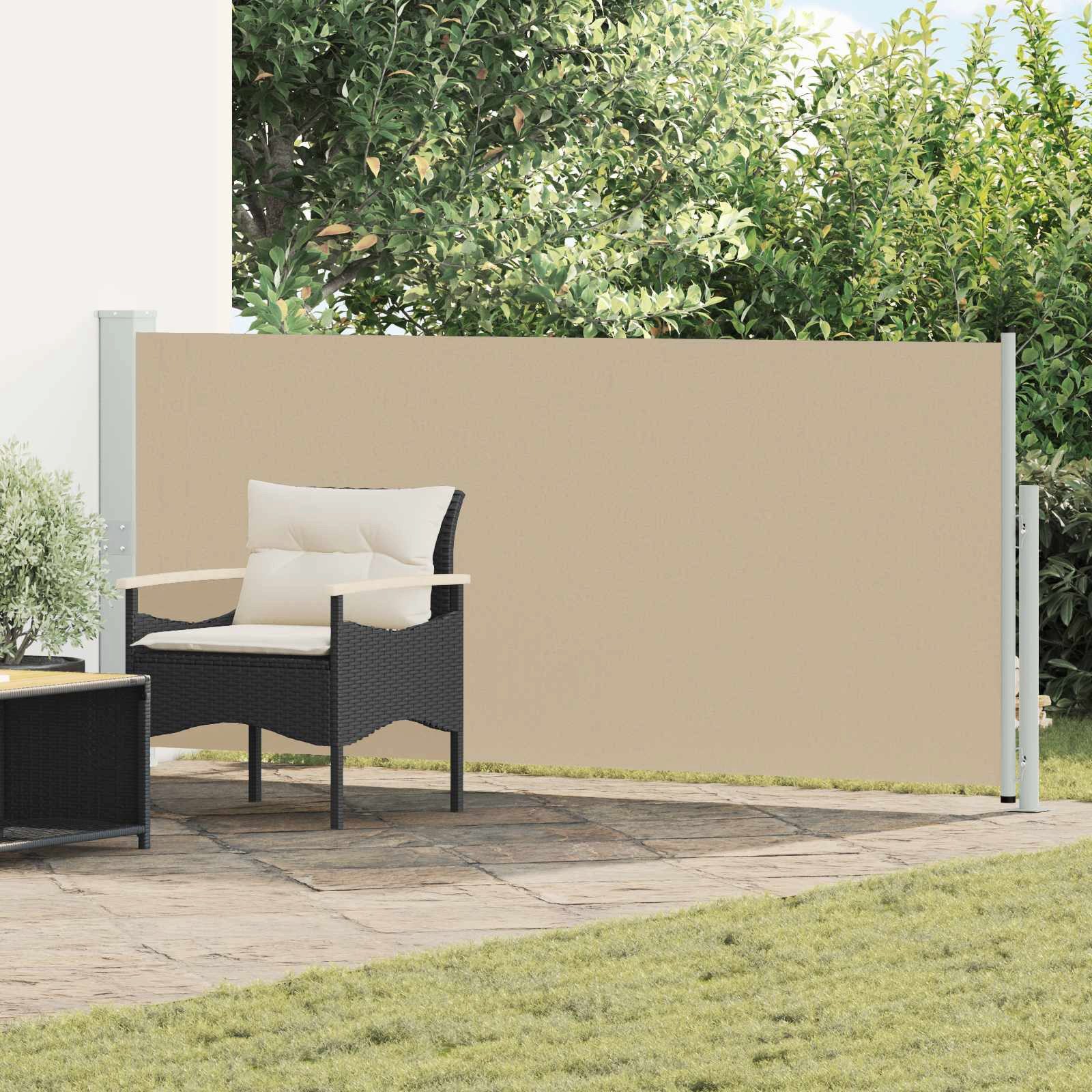 vidaXL Seitenmarkise Ausziehbare Seitenmarkise 160 x 300 cm (1-St)