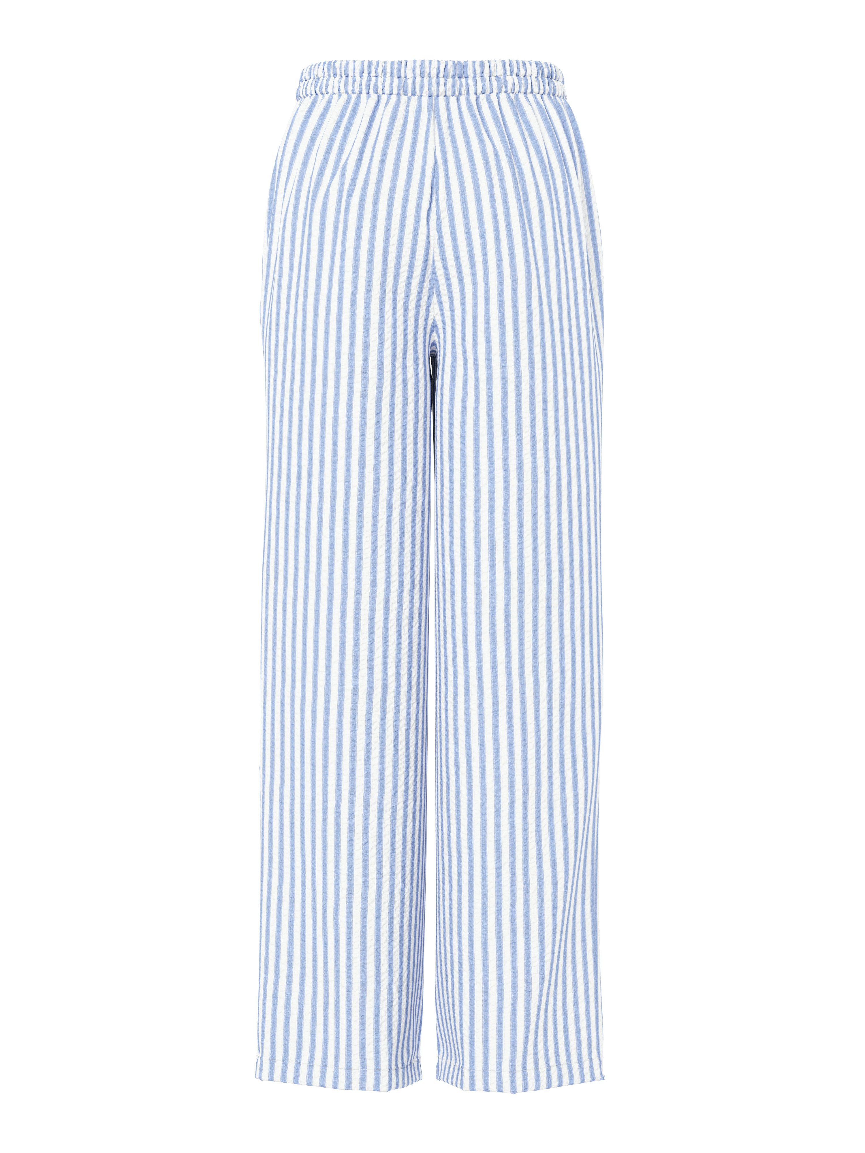 pieces Stoffhose PCSTINNA HW PANTS WVN NOOS BC mit weitem Bein – Bild 4 von 5