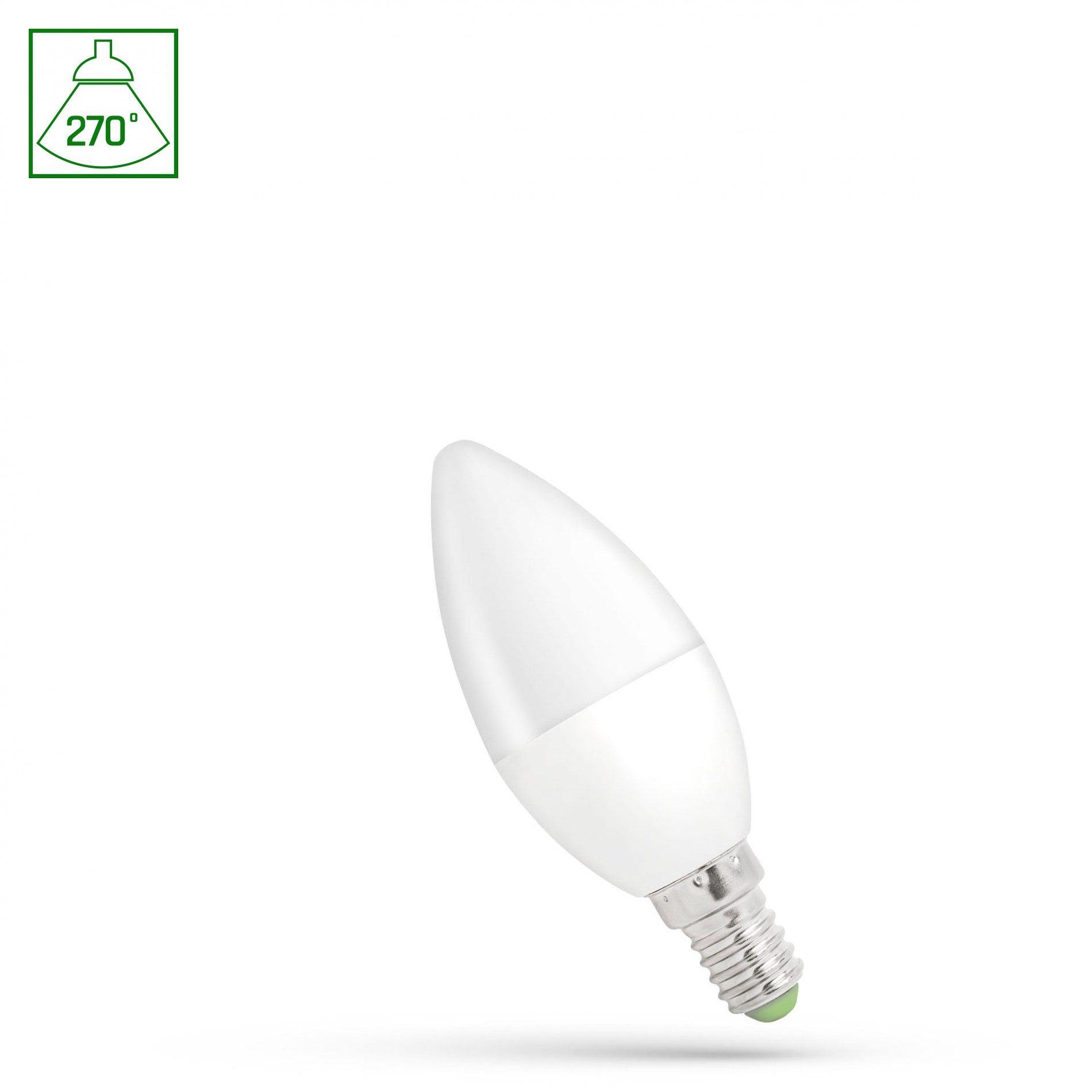 Spectrum LED-Leuchtmittel LED E14 C37 1W günstig online kaufen