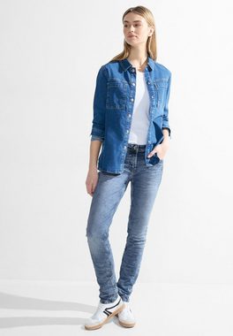 Cecil Loose-fit-Jeans Middle Waist