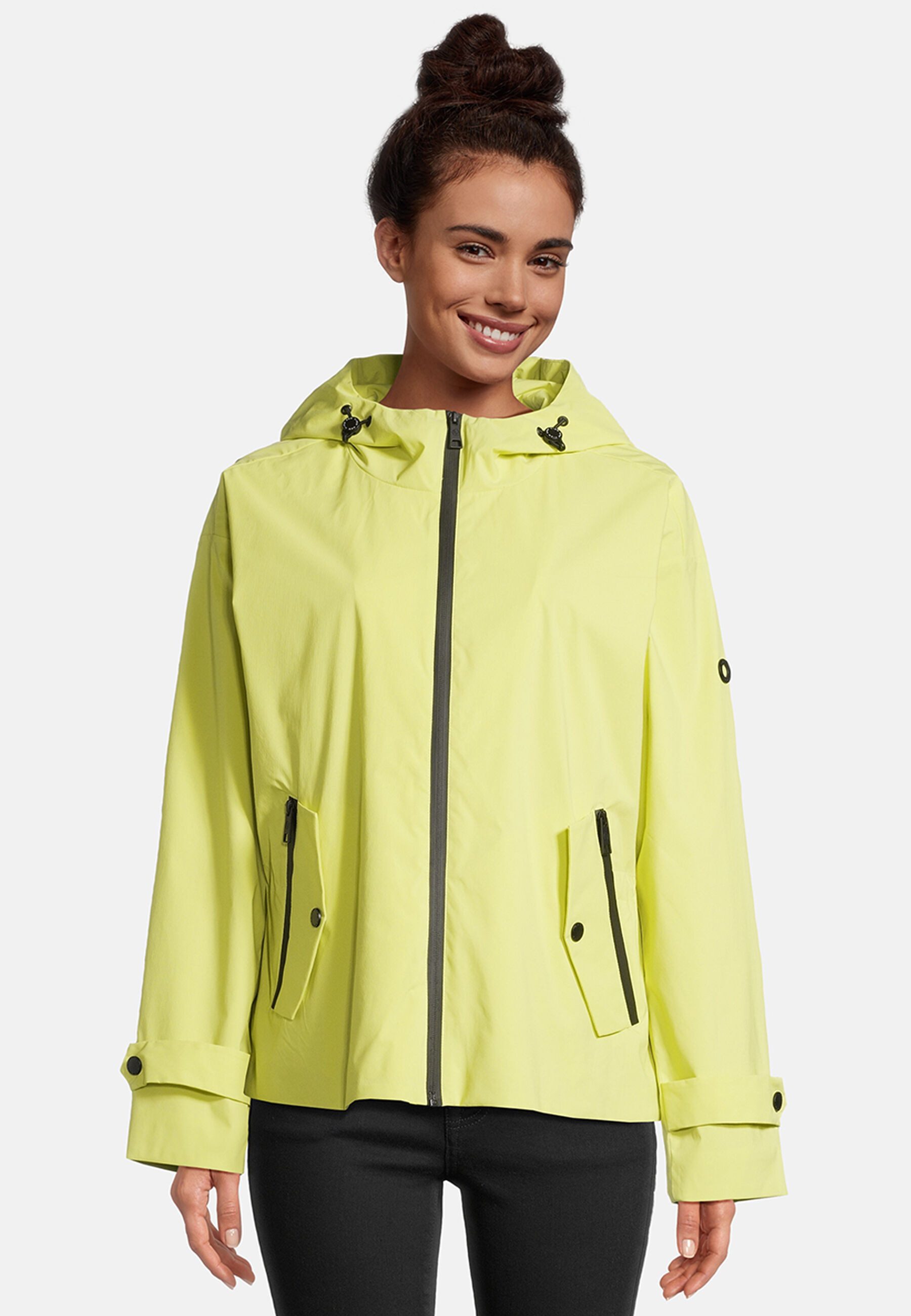 New View Funktionsjacke Fae (1-St) verstellbare Kapuze