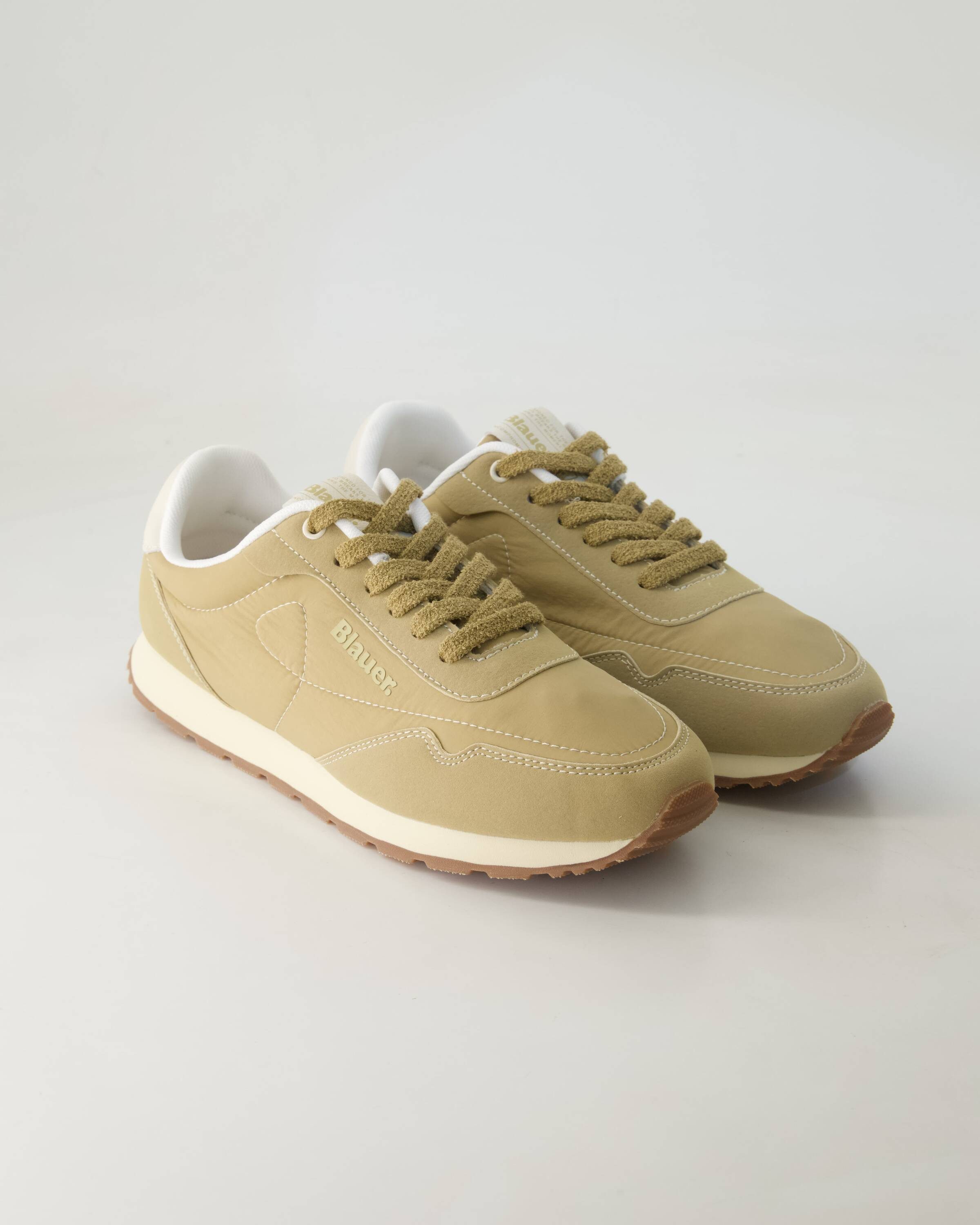 Blauer Swink Schnürschuh Obermaterial: Textil und Sonstiges Material