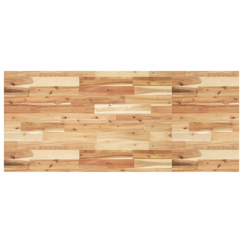 vidaXL Tischplatte 120 x 60 x 4 cm Tischplatte Rechteckig 120x60x4 cm Massivholz Akazie