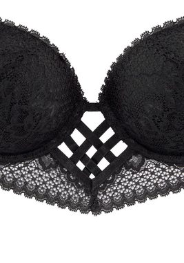 LASCANA Push-up-BH mit entzückender Flechtoptik, sexy Dessous