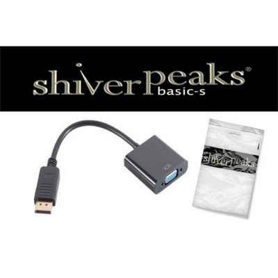 shiverpeaks® »Adapter, Displayport Stecker 1.1/ VGA Buchse« Audio- & Video-Kabel