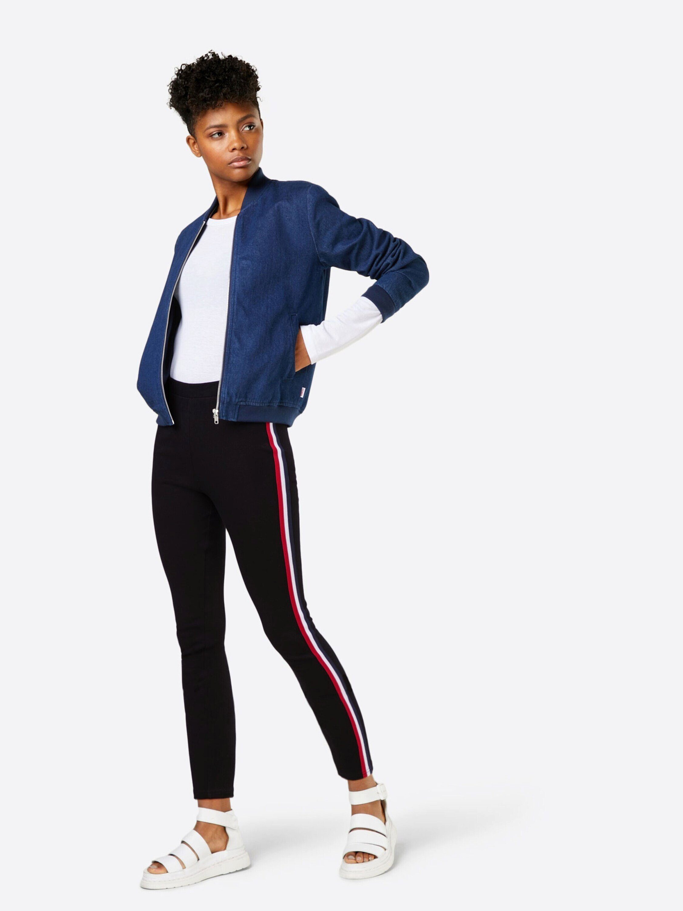 URBAN CLASSICS Leggings (1-tlg) Seitenstreifen