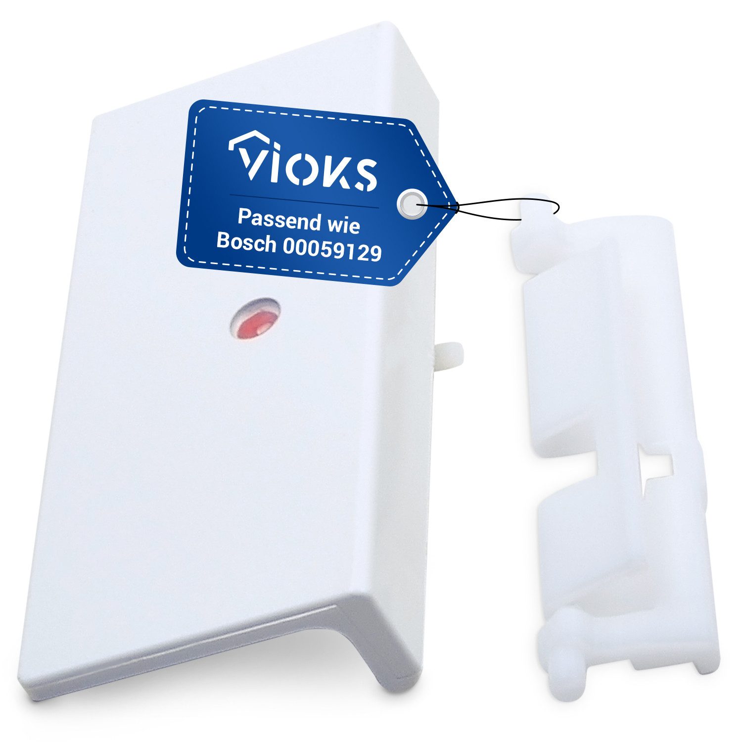 VIOKS Türgriff Frosterfachgriff Ersatz für Bosch 00059129, für Gefrierfach Kühlschrank